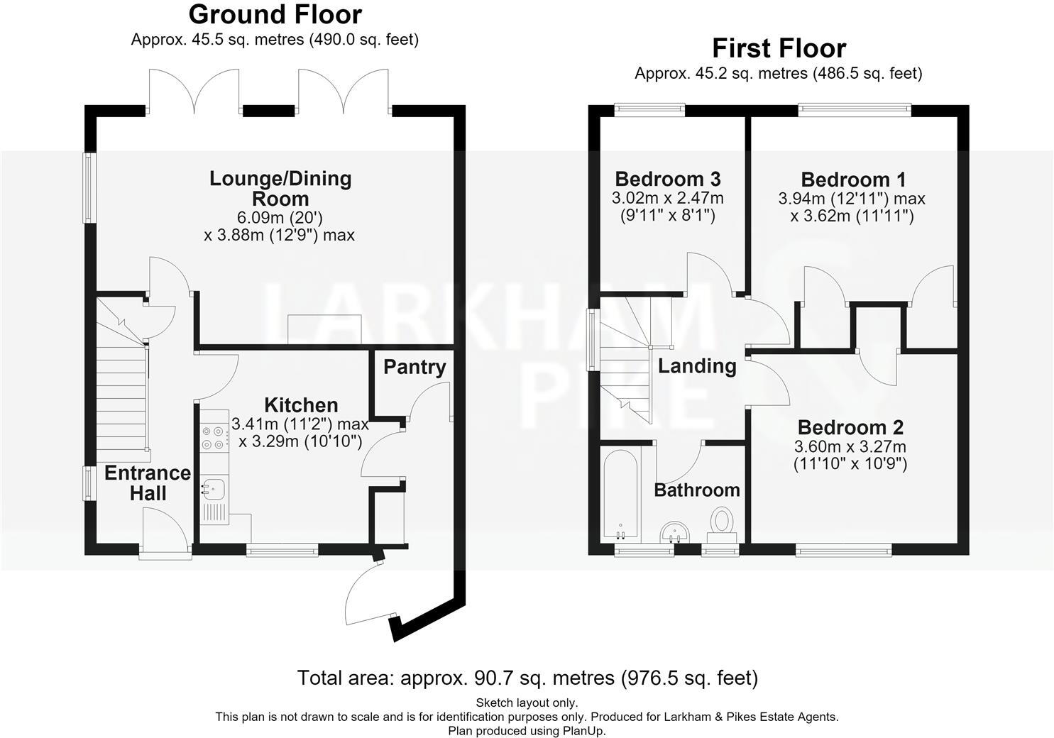 Aldykes, Hatfield floorplan