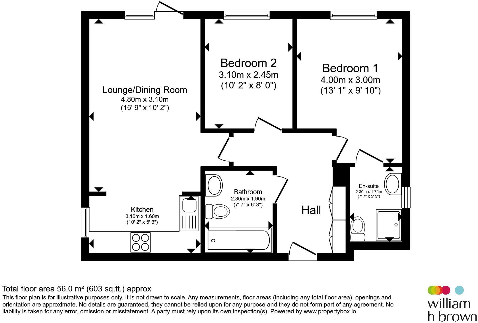 Salisbury Road, Hoddesdon floorplan