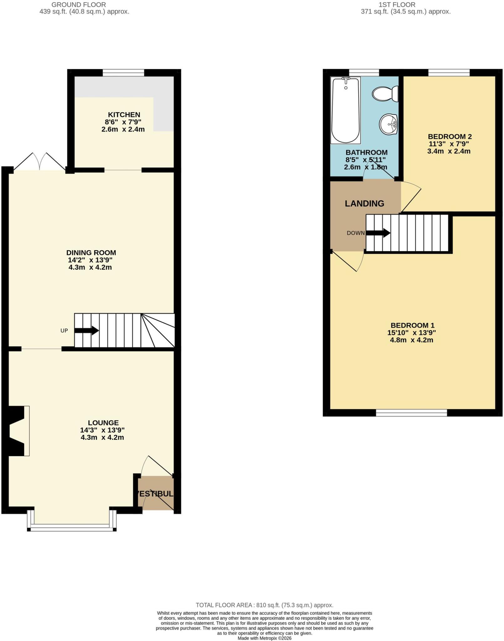 600, Bury Road, Breightmet, Bolton, BL2 floorplan