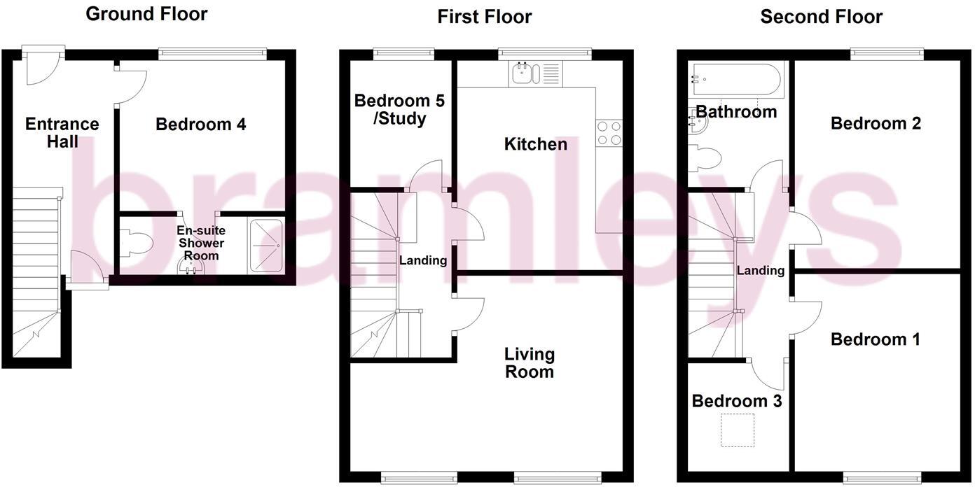 Sandhall Green, Halifax floorplan