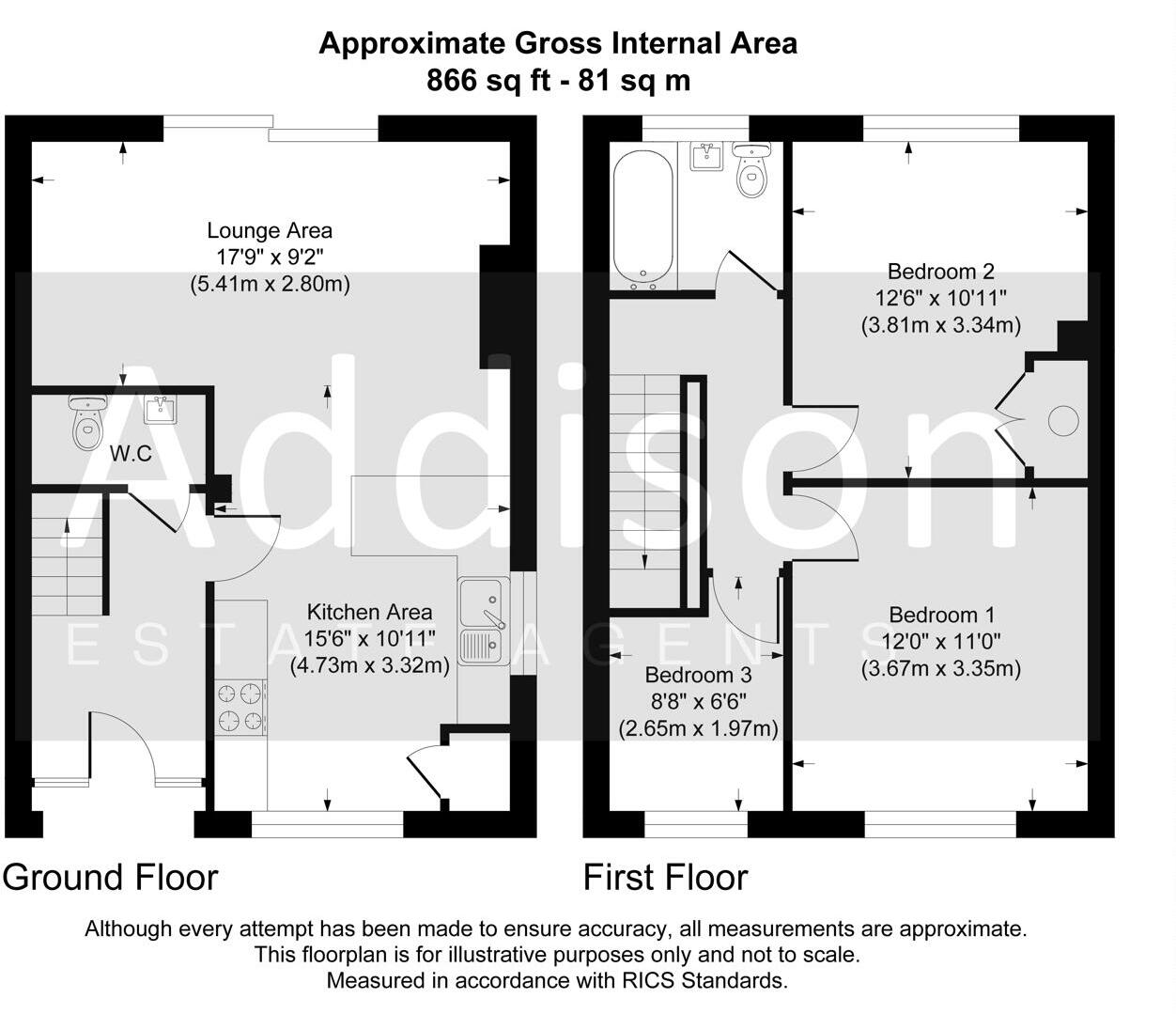 Coniston Gardens, Hedge End, Southampton floorplan