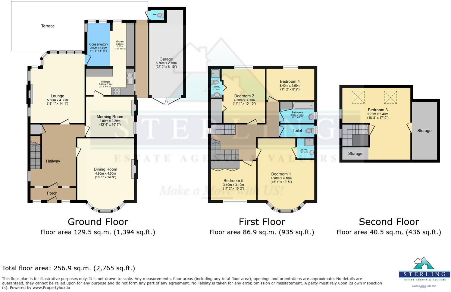 Llandudno Road, Rhos On Sea, Colwyn Bay floorplan