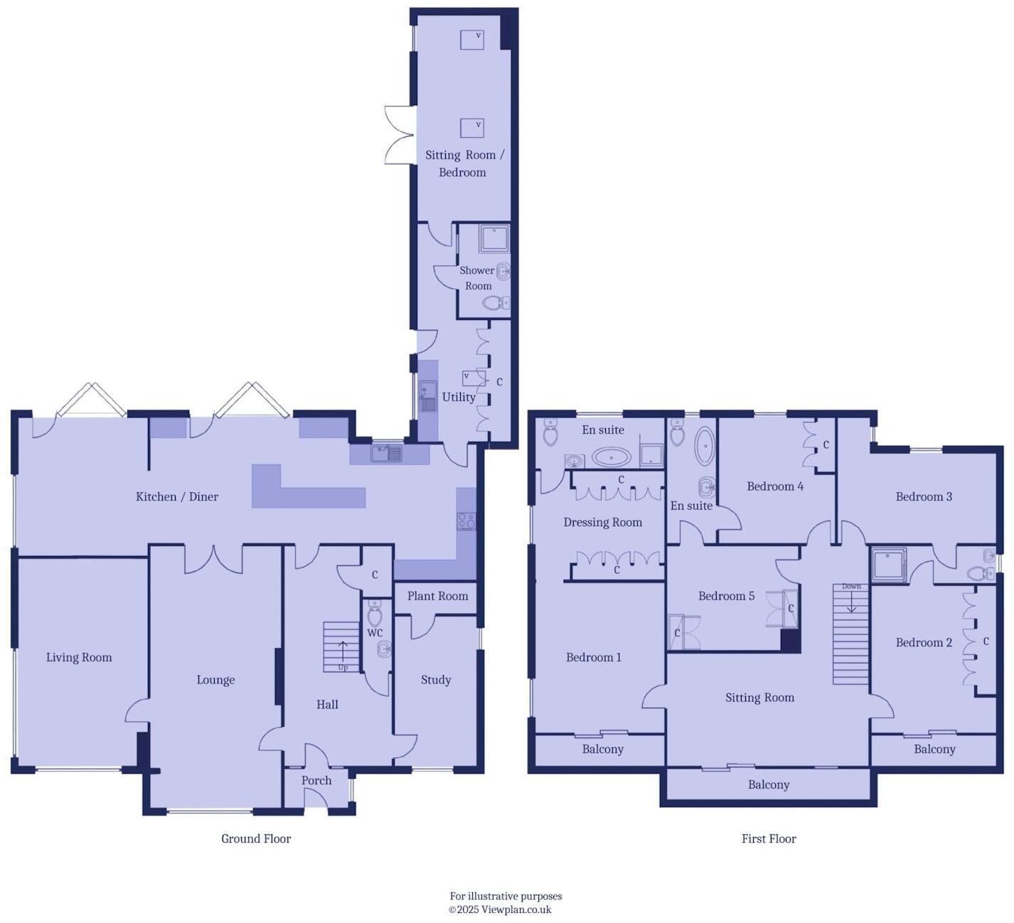 Whitcliffe Drive, Penarth floorplan