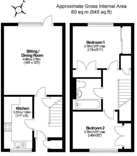 Eastmead, Woking, Surrey, GU21 floorplan