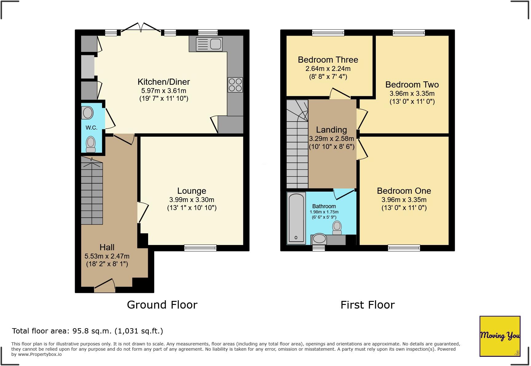 West Town Grove, Brislington, Bristol, BS4 5EQ floorplan