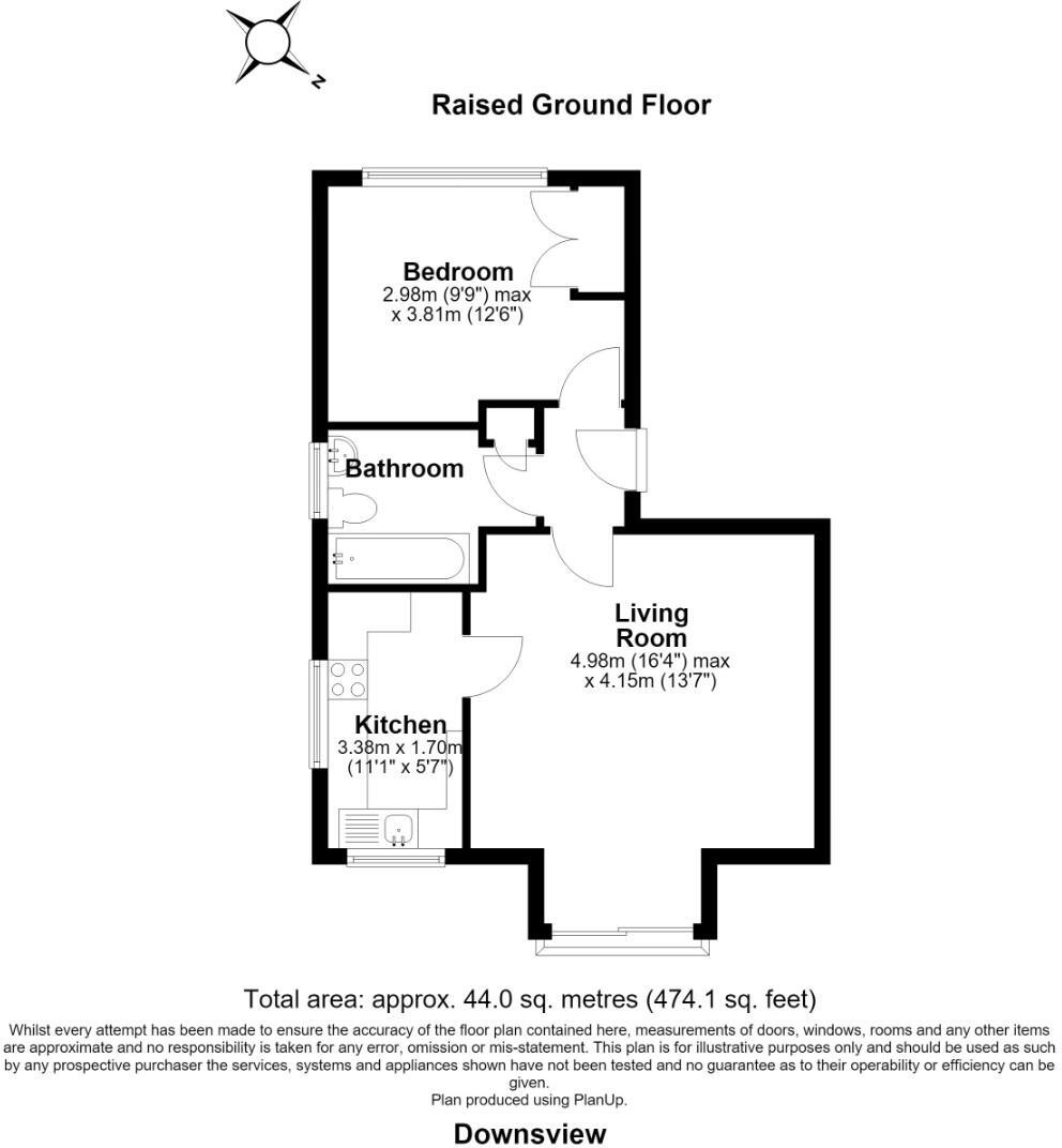 Compton Road, Brighton floorplan