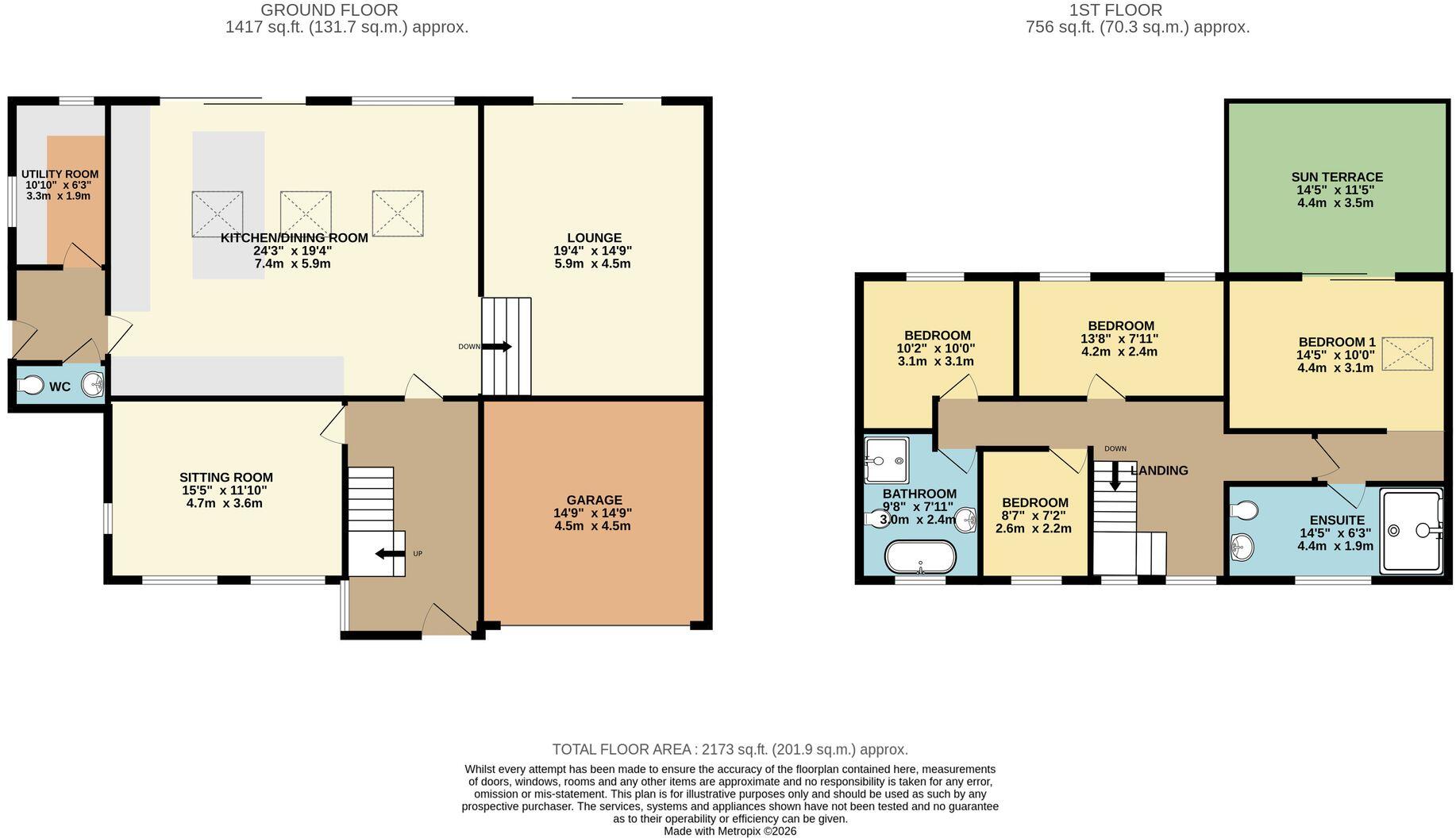 Park Road, Menston, LS29 floorplan