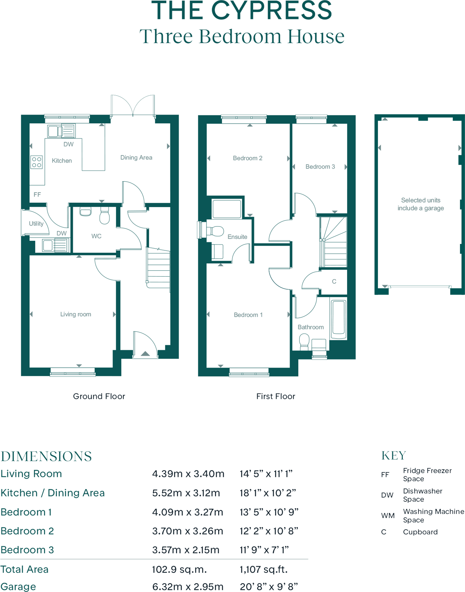 Leaf Living at Willow Park, Buckingham, MK18 floorplan