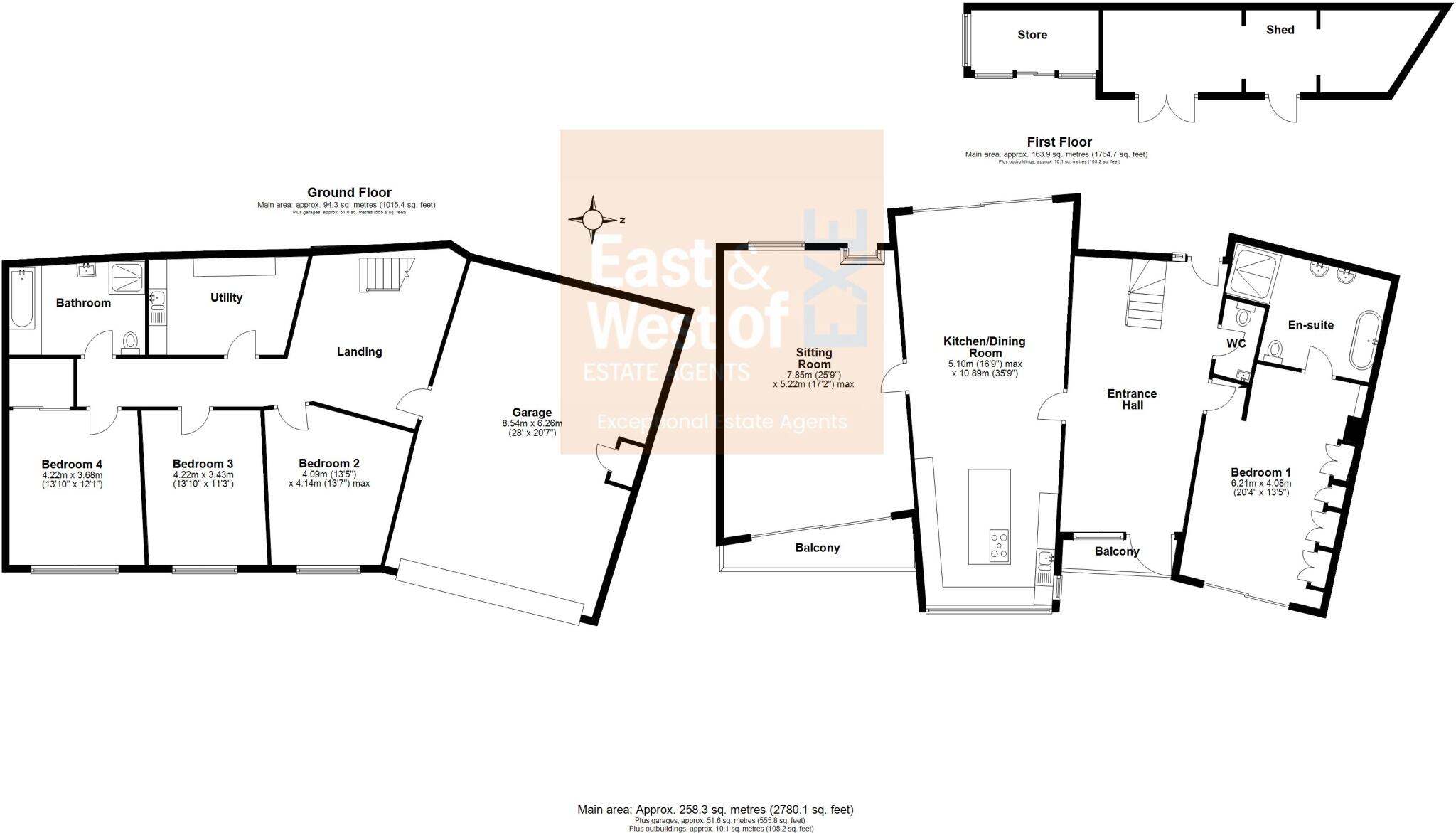 Cofton Hill, Cockwood floorplan
