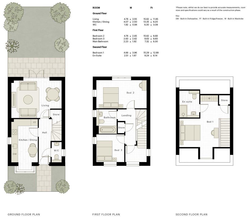 Chillingham Grove, Whitehouse, Milton Keynes floorplan