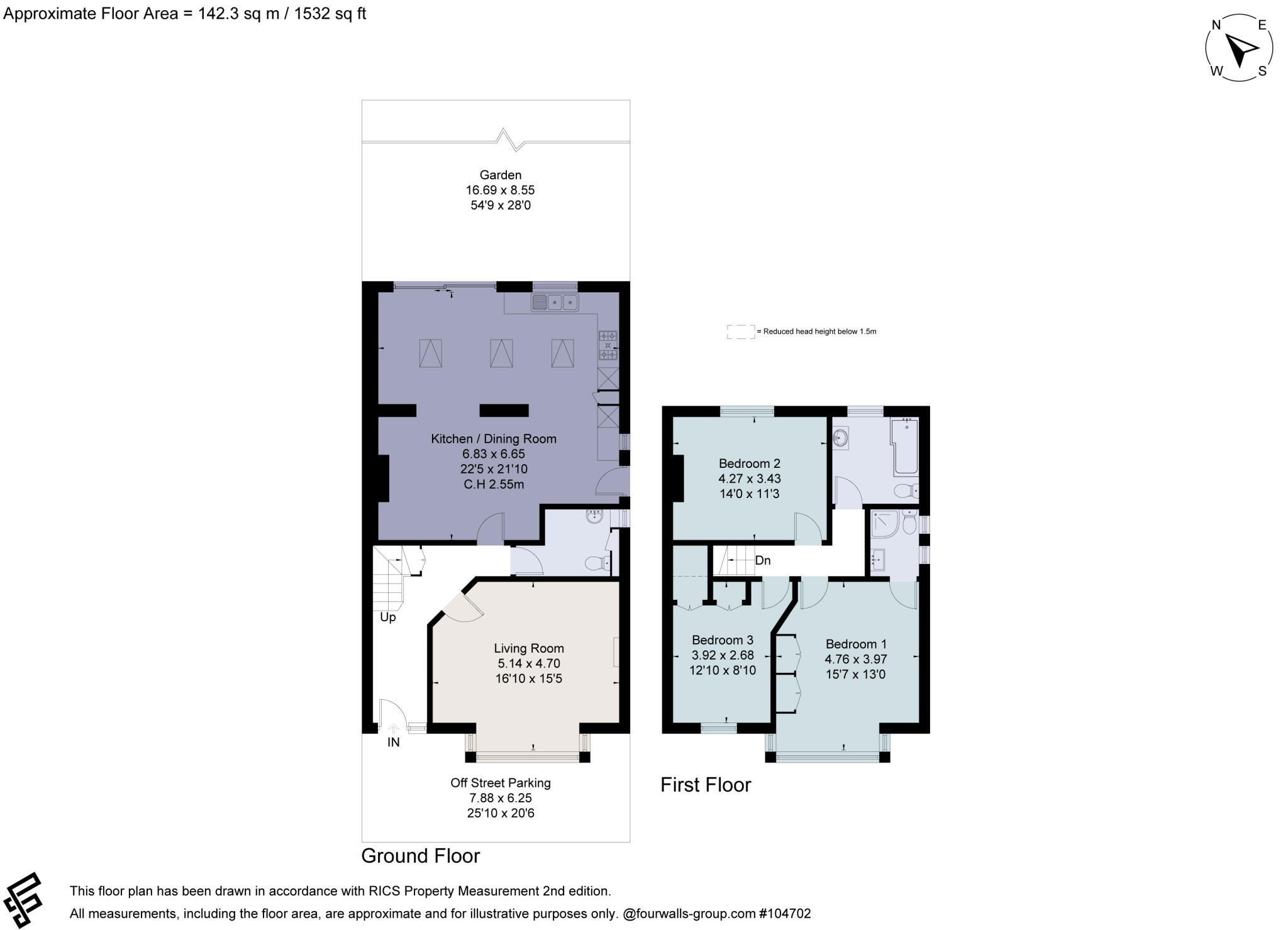 Rothesay Avenue, Richmond, TW10 floorplan