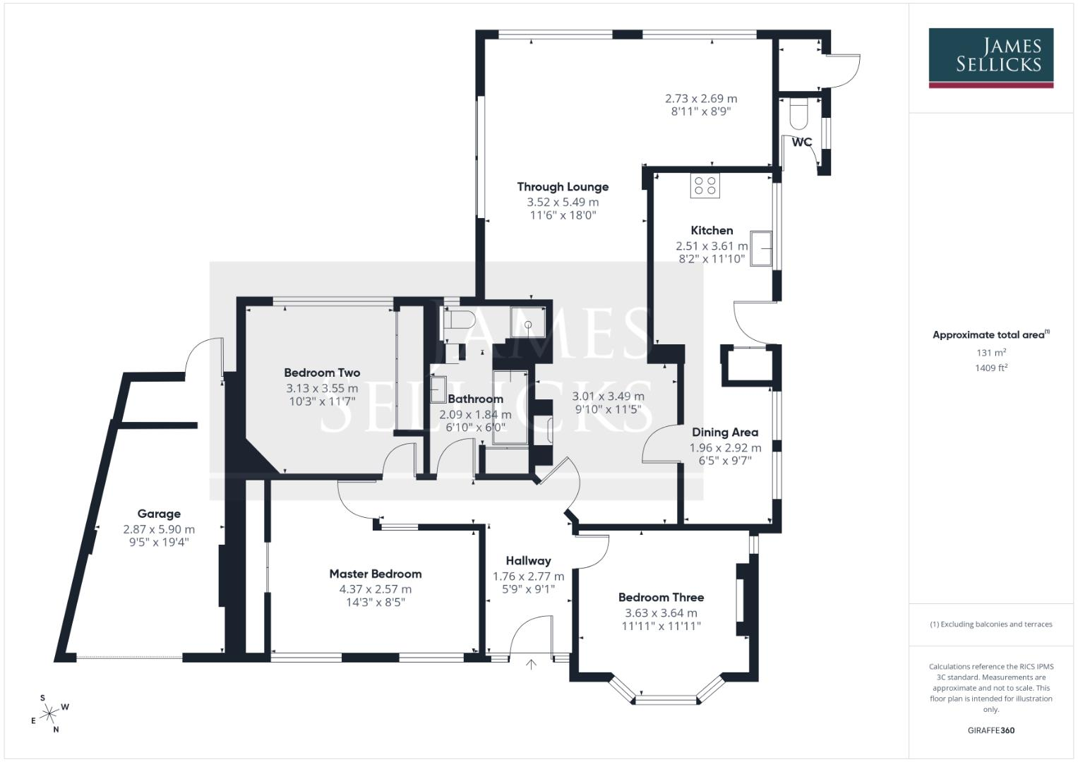 Kirby Lane, Kirby Muxloe, Leicestershire floorplan