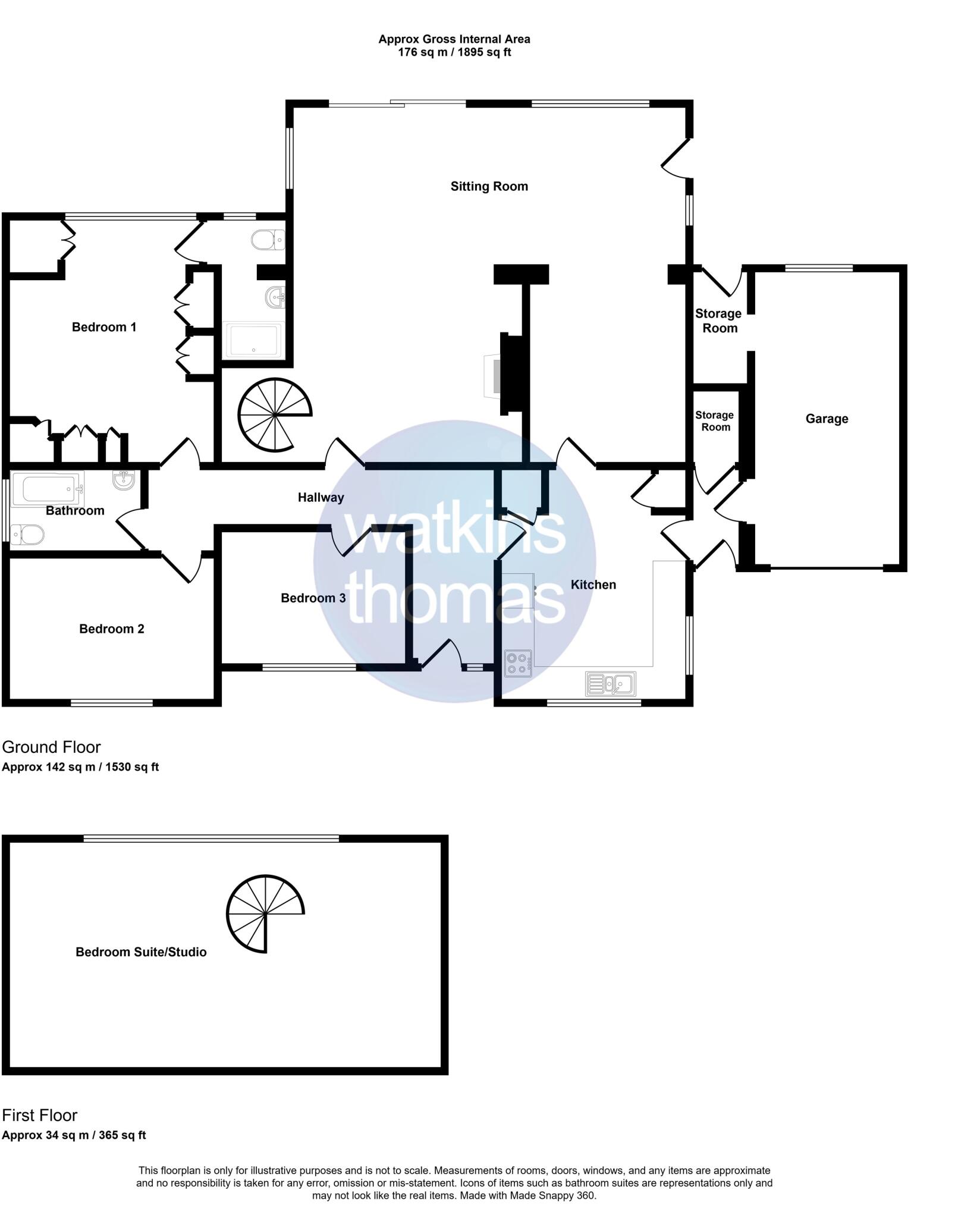 Burghill, Hereford, HR4 floorplan
