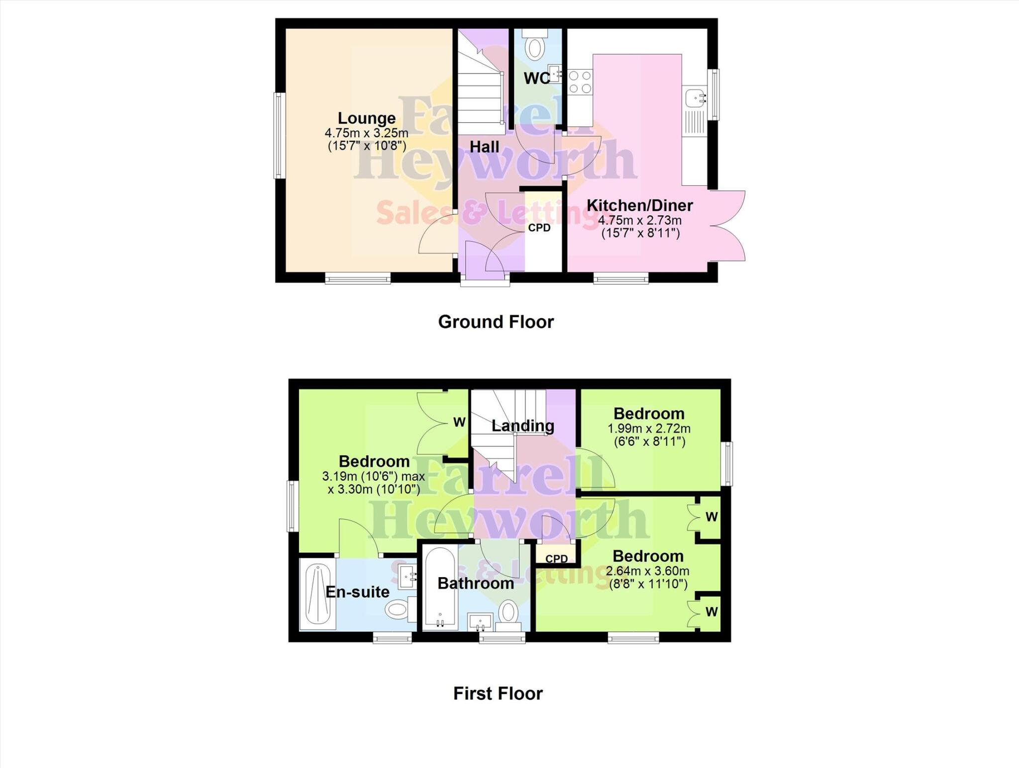 Violet Drive, Whittingham, Preston floorplan