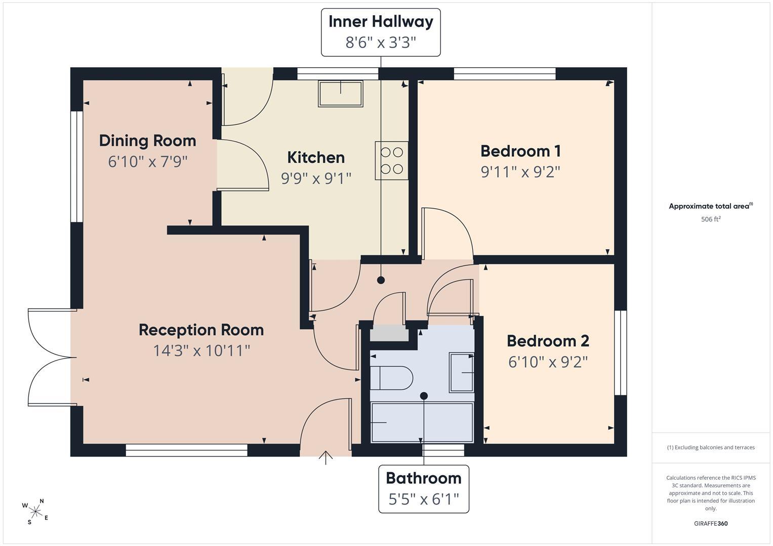 The Willows, Maltby Le Marsh floorplan