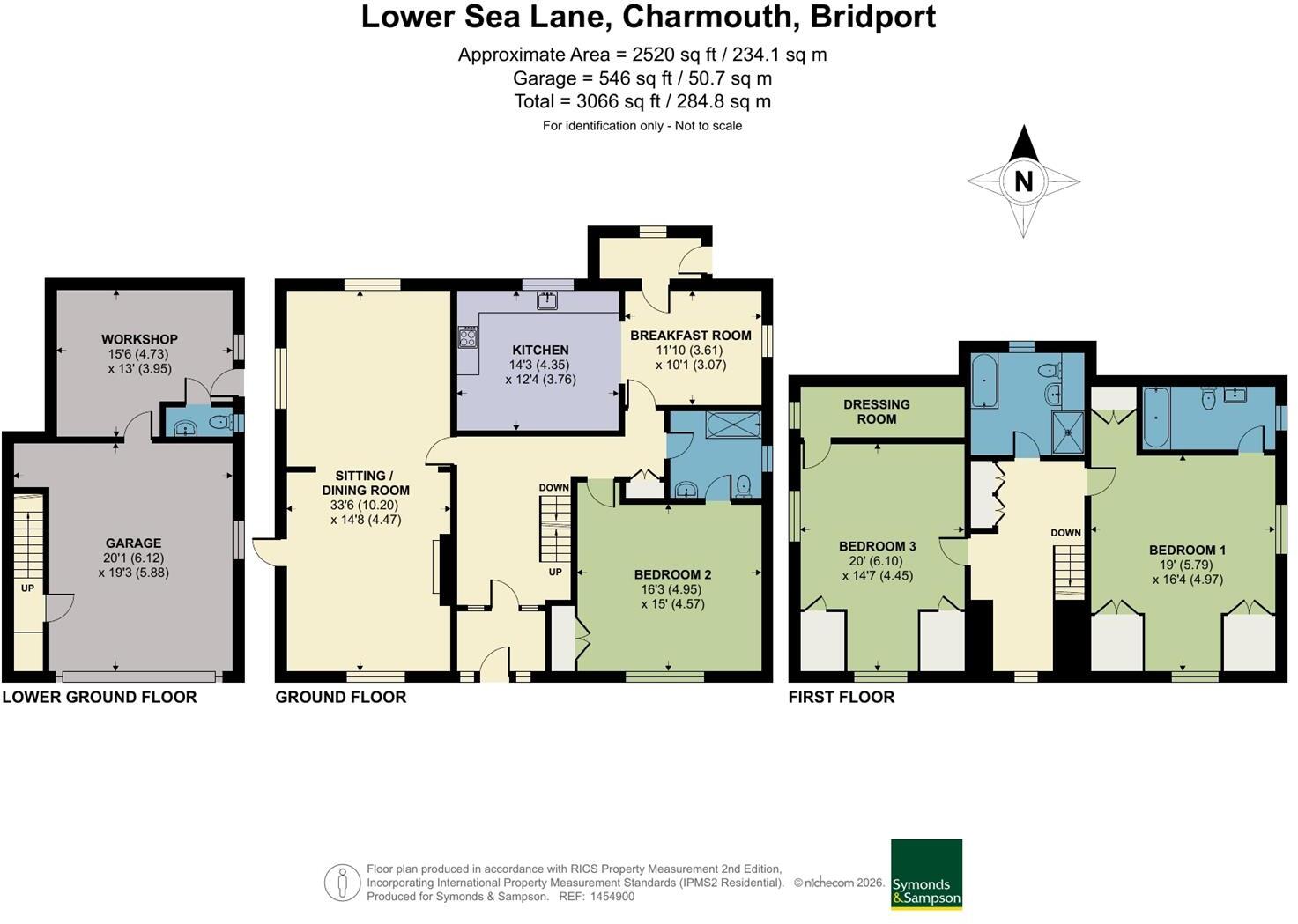 Lower Sea Lane, Charmouth, Bridport floorplan