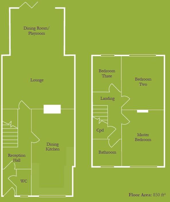 Oak Road, Barton under Needwood, DE13 floorplan