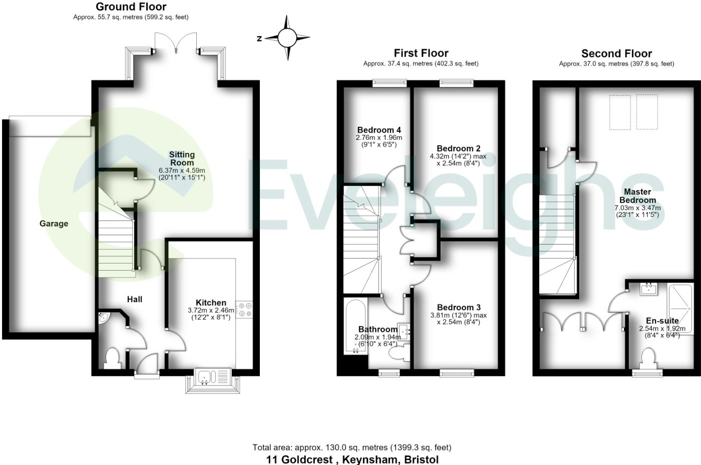 Goldcrest Walk, Keynsham, Bristol floorplan