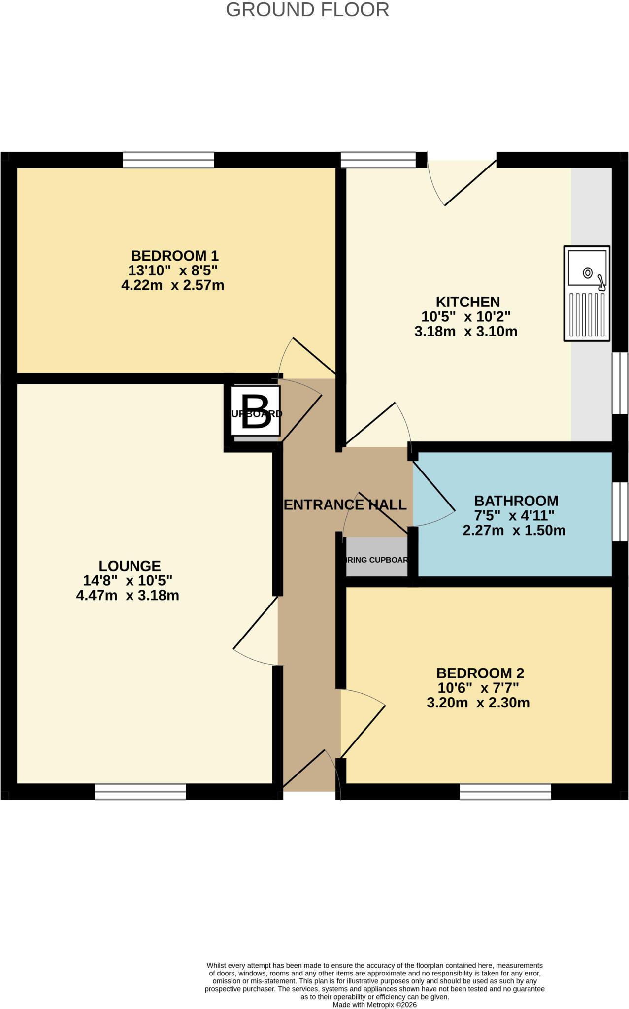 Hubbard Close, Wymondham, Norfolk, NR18 floorplan
