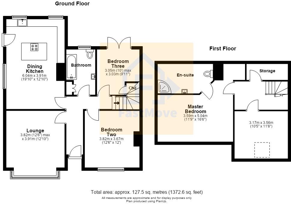 Balmoral Avenue, Crosland Moor, Huddersfield, Kirklees floorplan