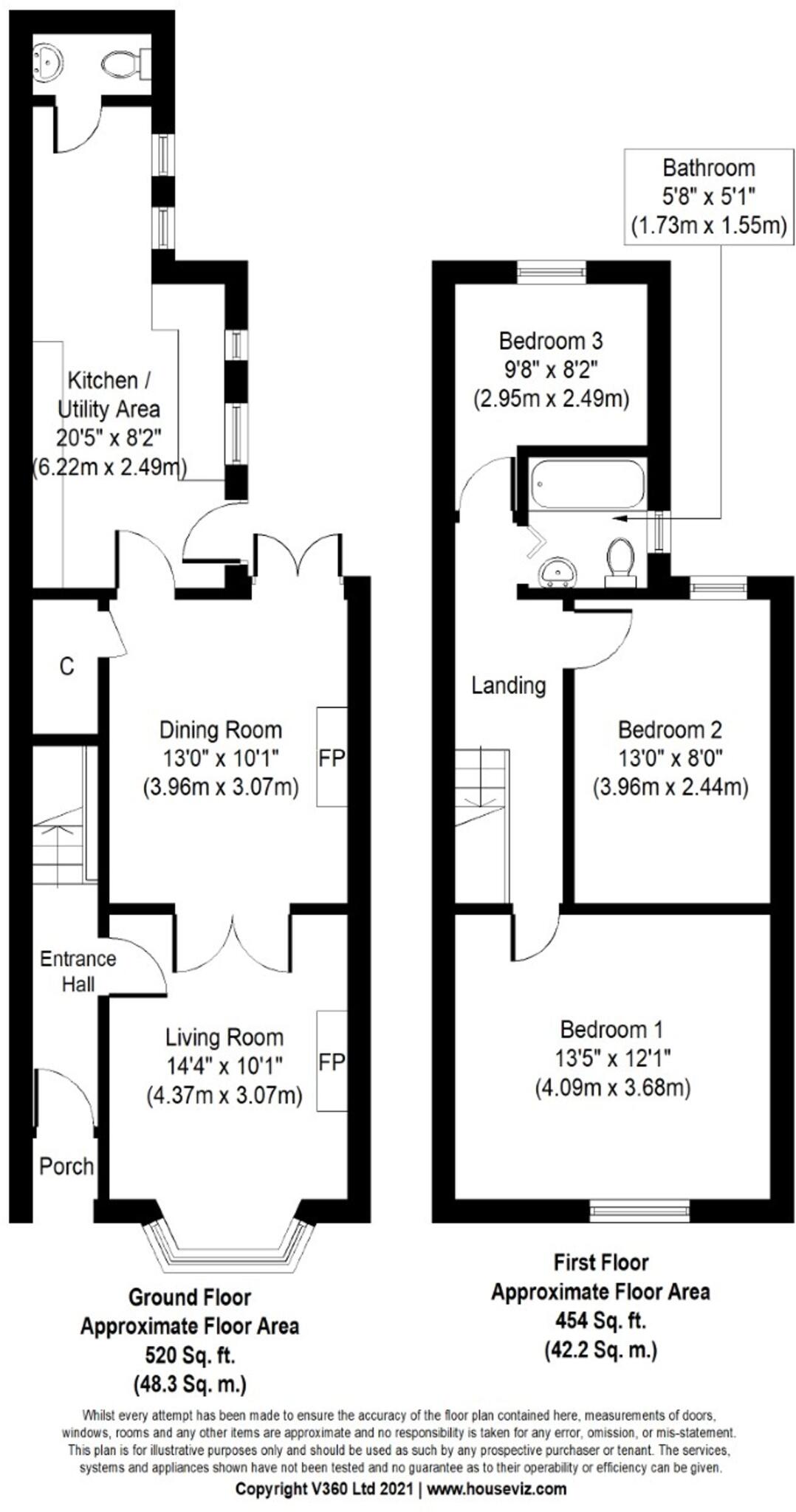 Gladstone Avenue, Chester, CH1 floorplan