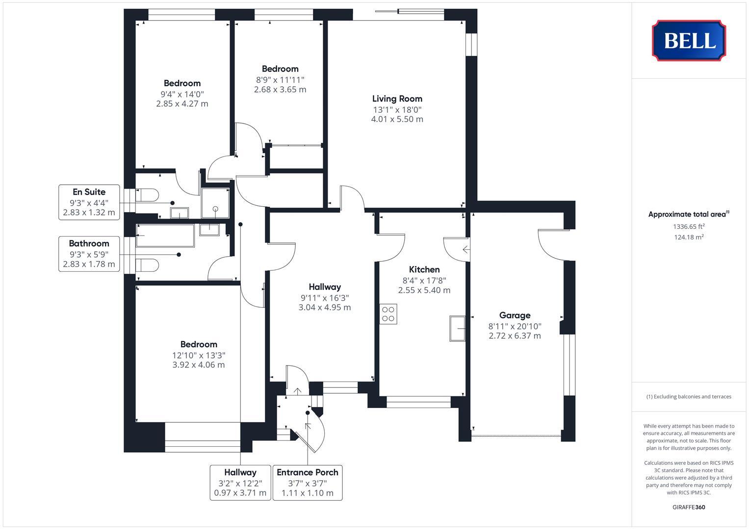 14 Woodland Drive, Woodhall Spa floorplan
