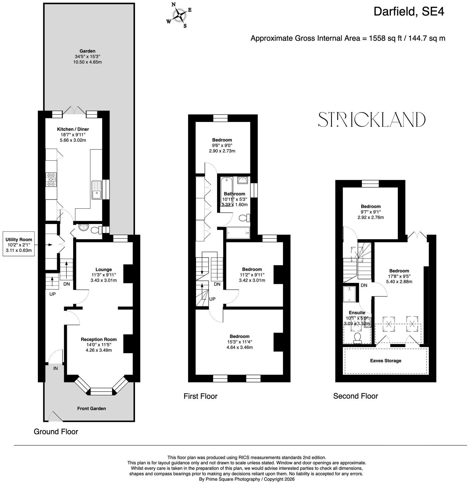 Darfield Road, London SE4 floorplan