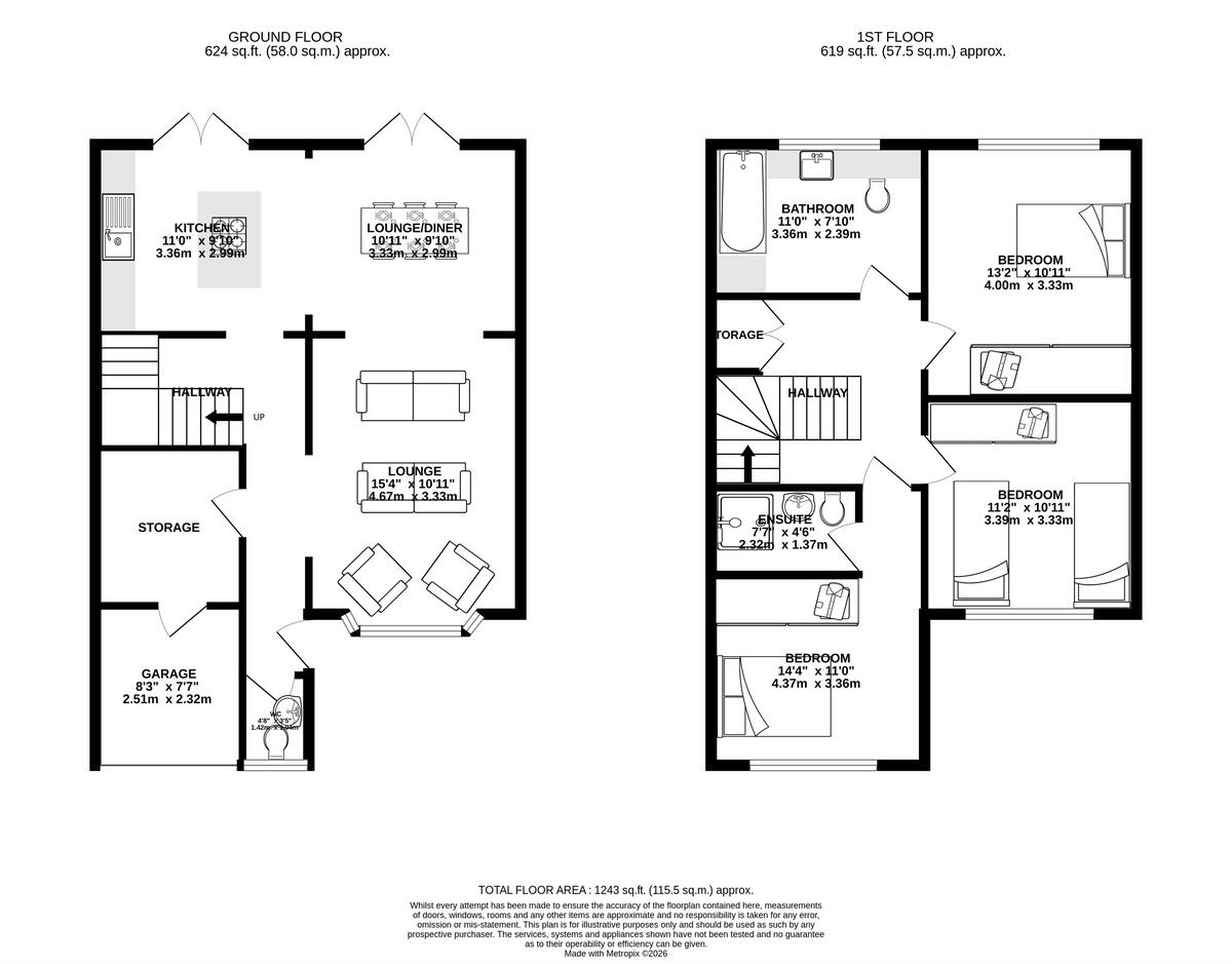 Kensington Drive, Bournemouth, BH2 floorplan