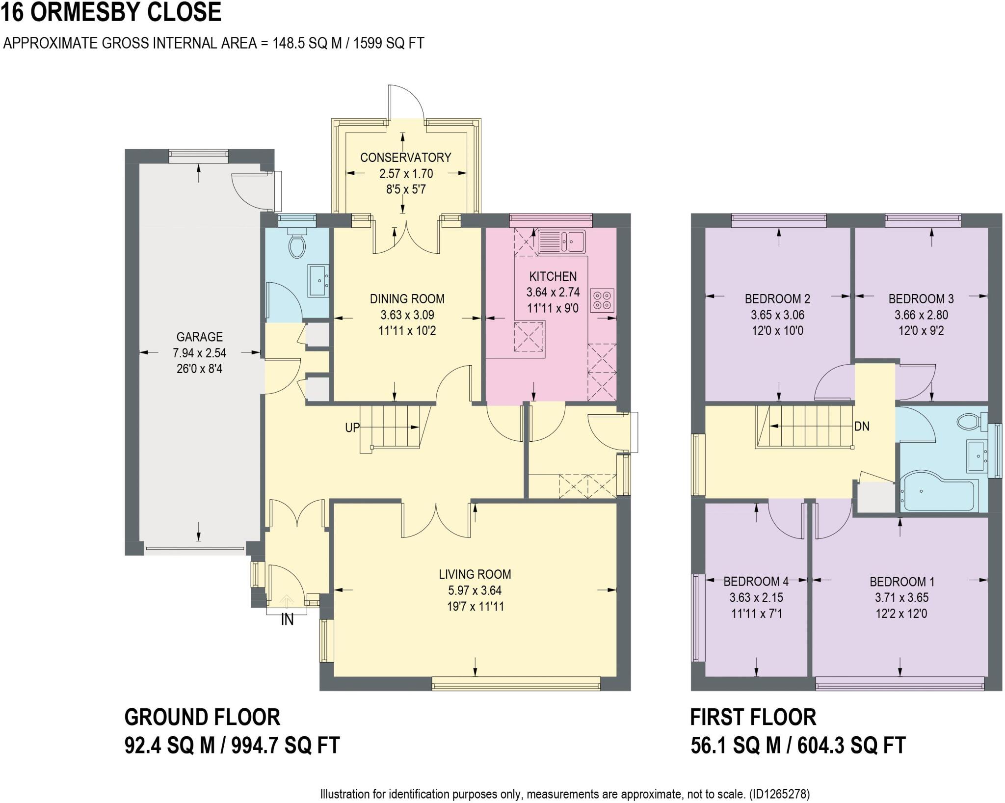 Ormesby Close, Dronfield Woodhouse, S18 floorplan