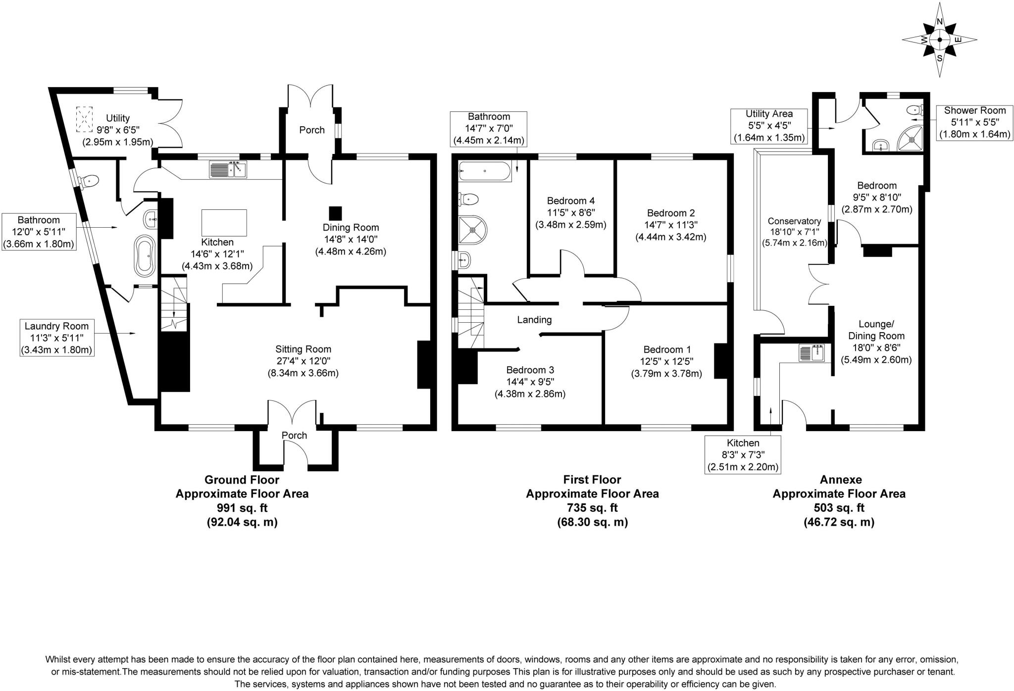 Lyngate Cottage, Barnards Road, Worstead, Norfolk floorplan