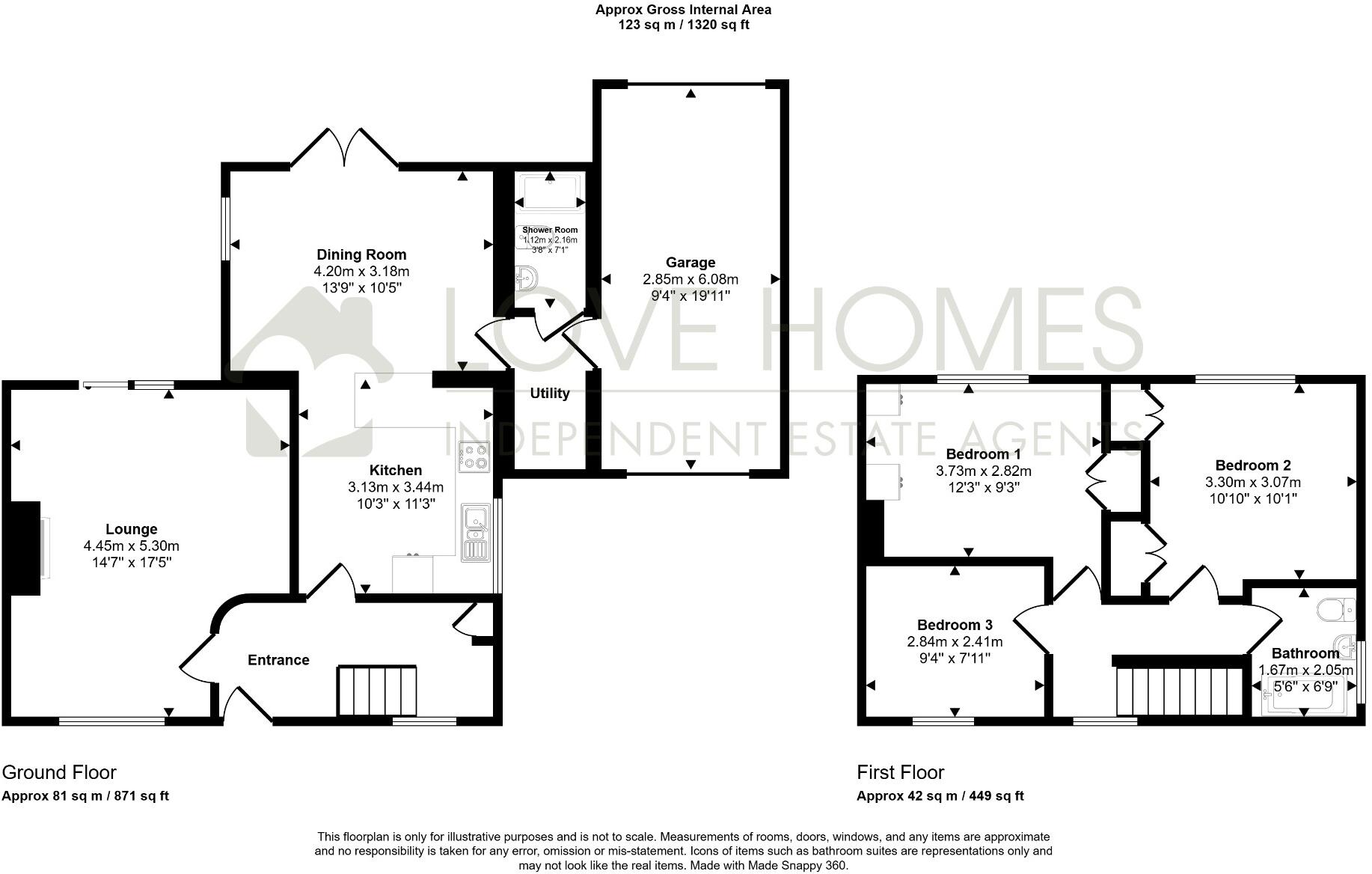 Grizedale Avenue, Garstang floorplan