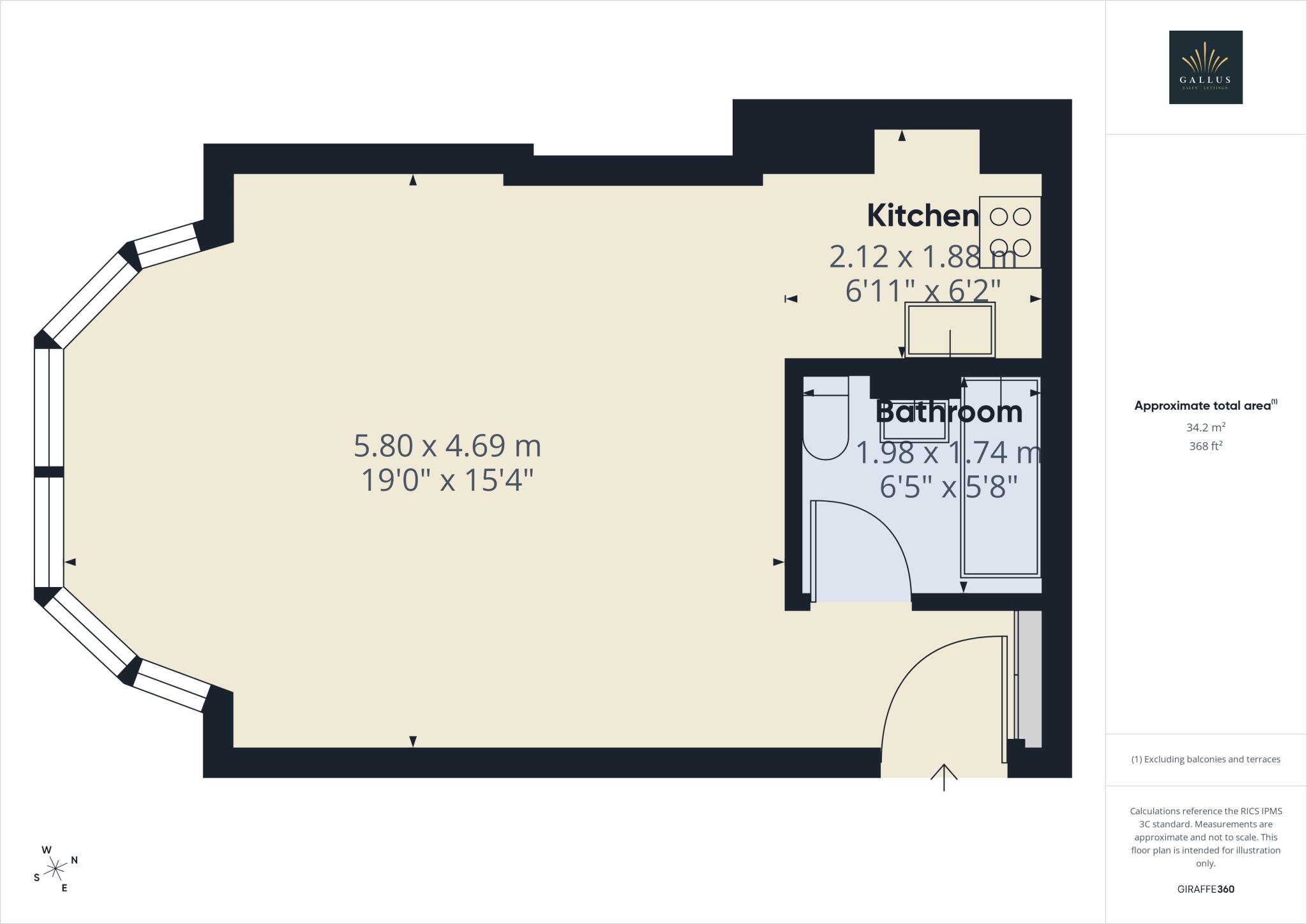 28 Buckingham Terrace floorplan