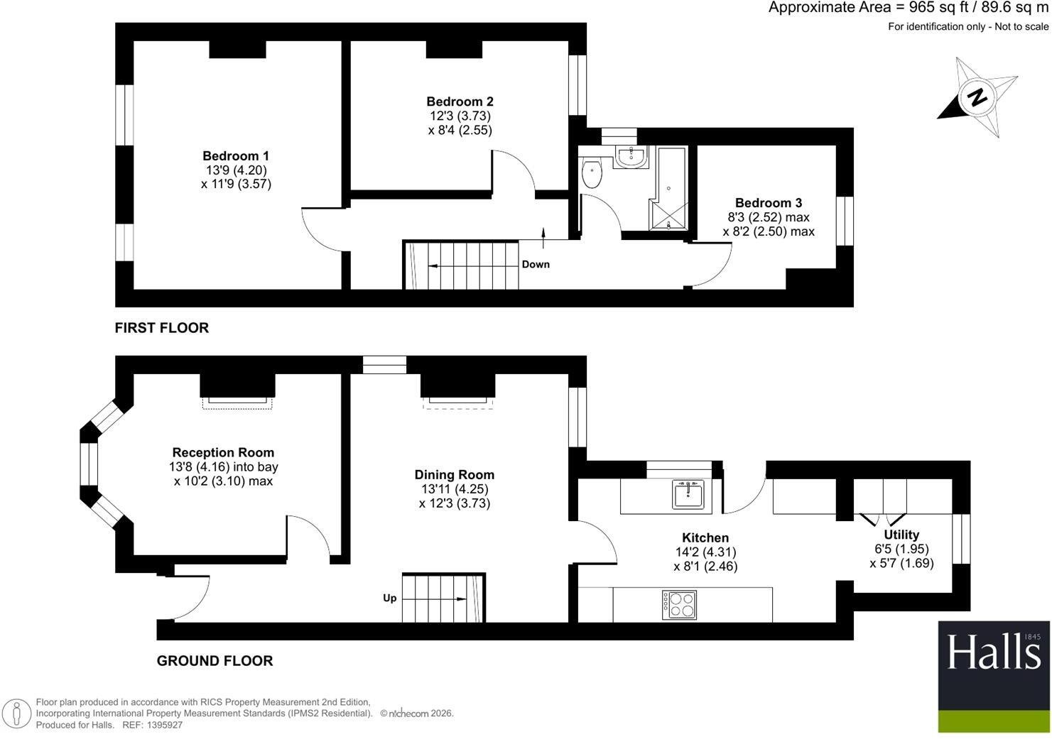 Ash Grove, Weston Rhyn. floorplan