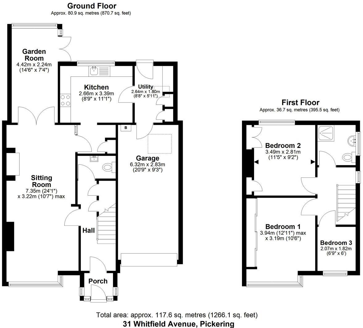 Whitfield Avenue, Pickering floorplan