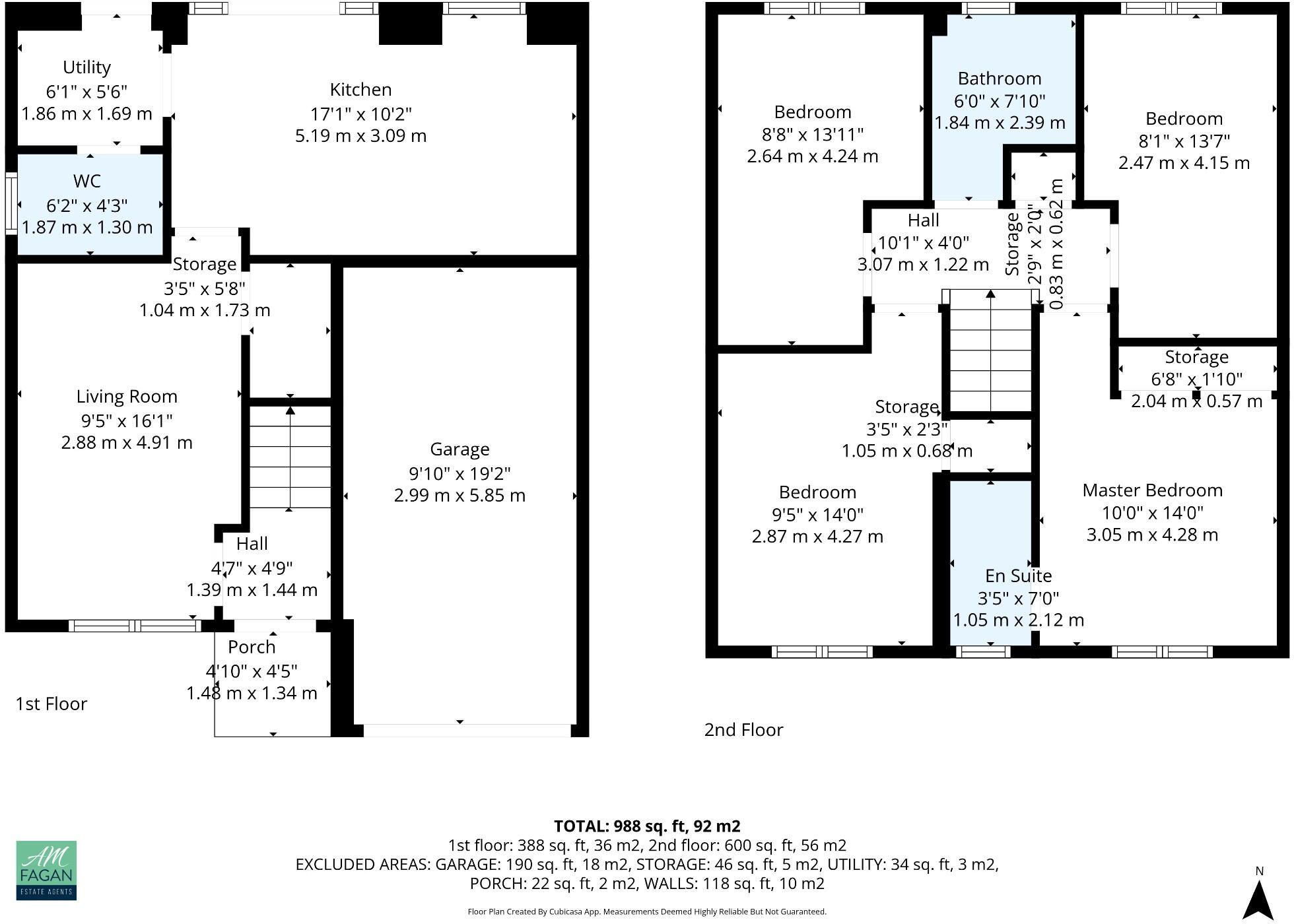 69, Lambourne Crescent, Coatbridge, Lanarkshire, ML5 floorplan