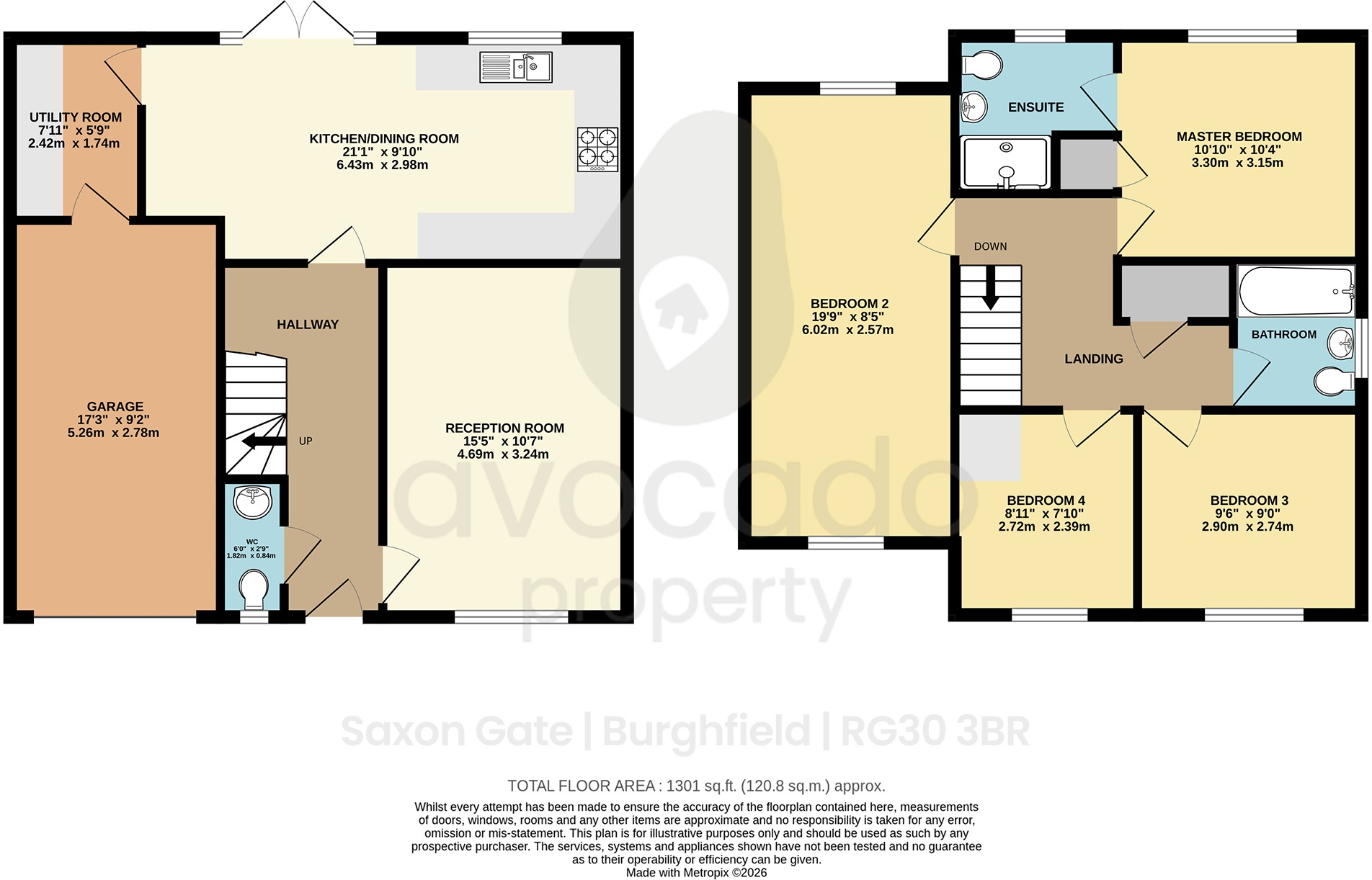 Saxon Gate, Burghfield floorplan