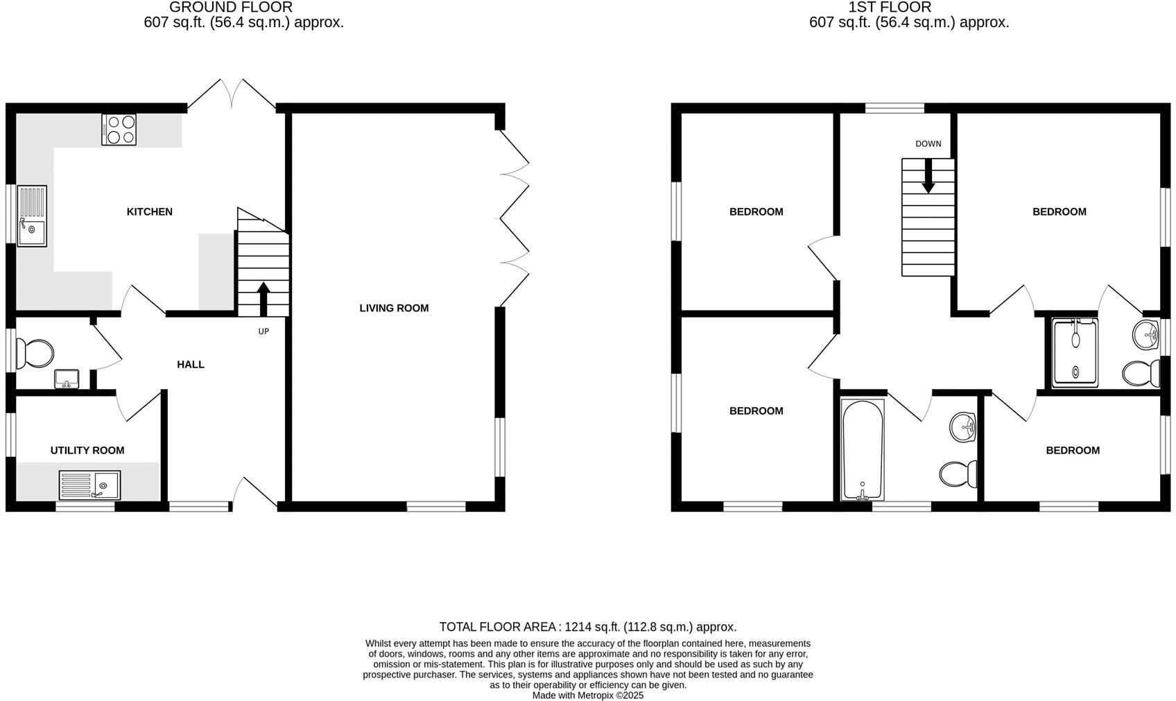 10 Bennetts Mill Close, Woodhall Spa floorplan
