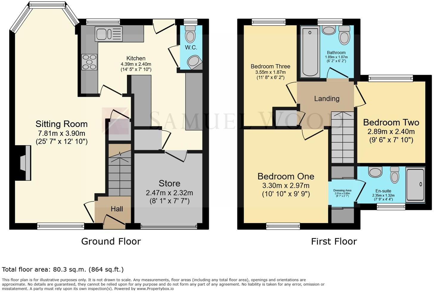 Normandie Close, Ludlow floorplan