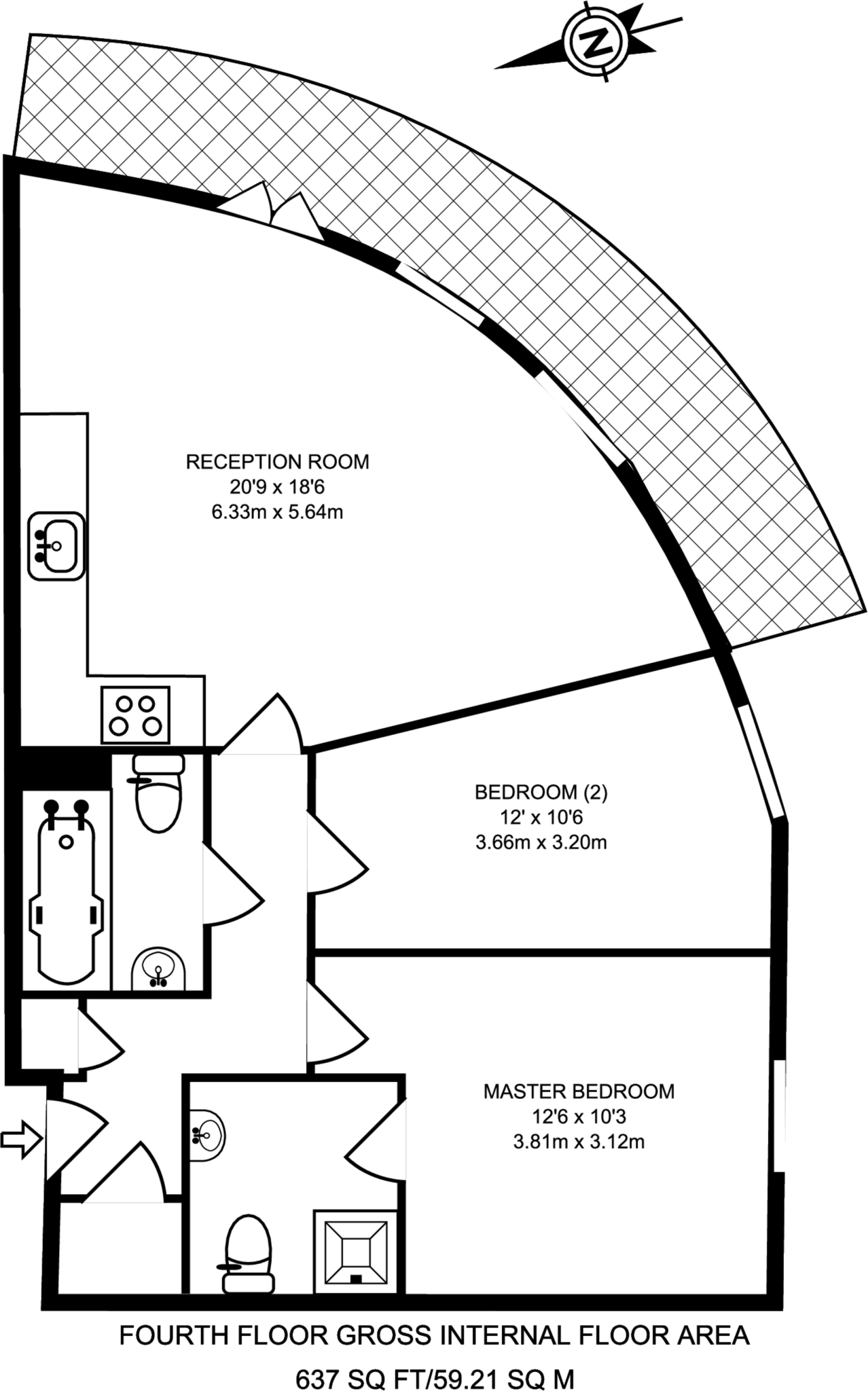 Lanadron Close, Isleworth, TW7 floorplan