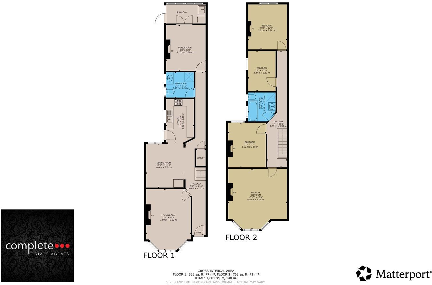 Park Road, Town Centre, Rugby floorplan