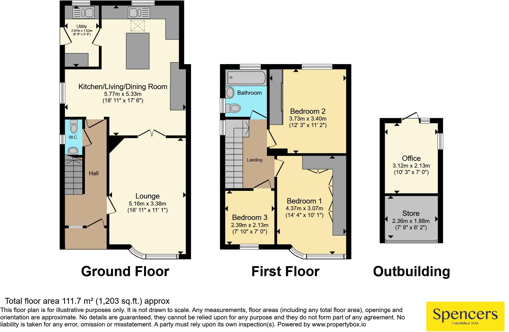 Ruskington Drive, Wigston, Leicestershire, LE18 floorplan