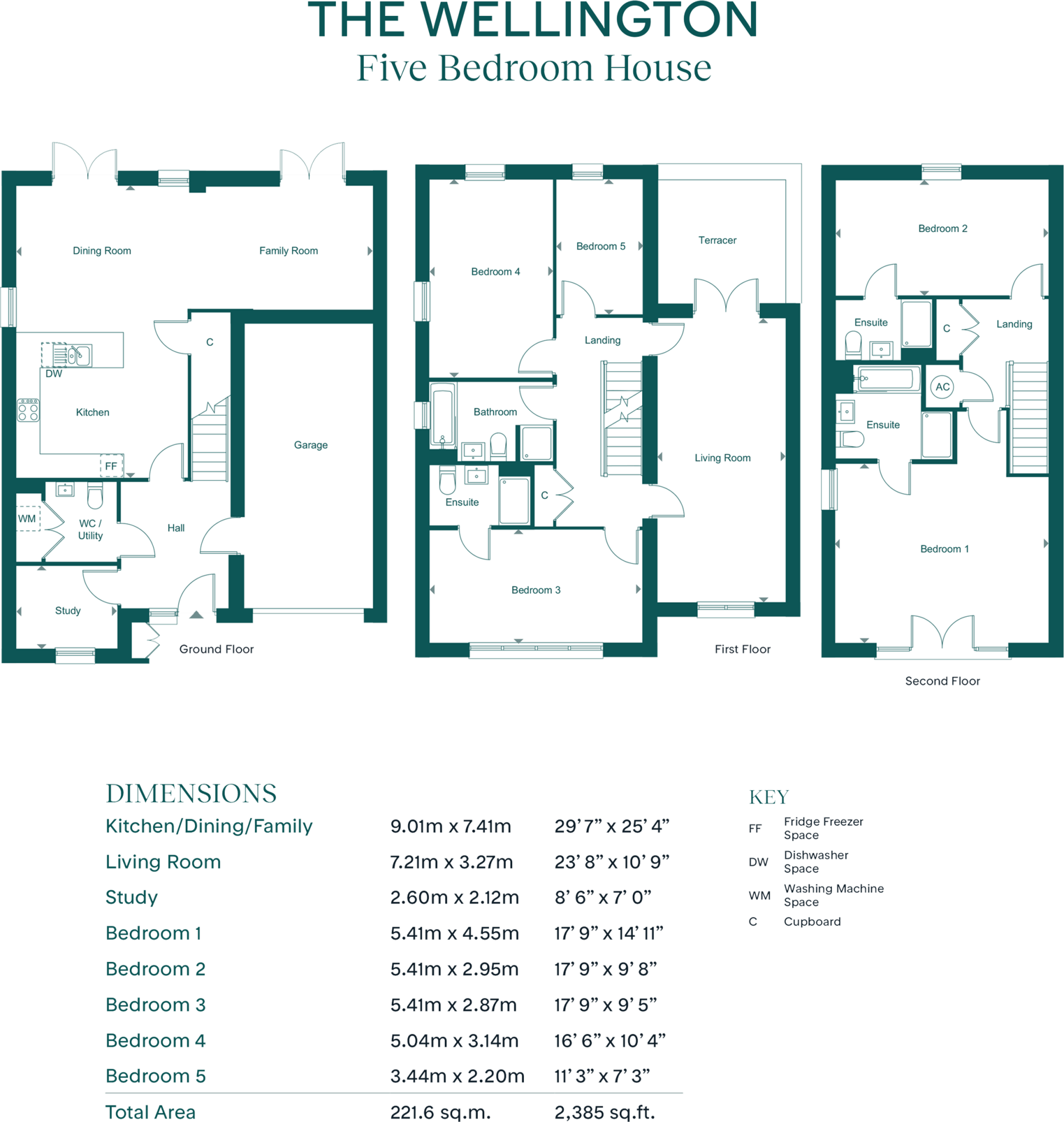 Leaf Living at Beckley Place, Oxford, OX3, Headington floorplan