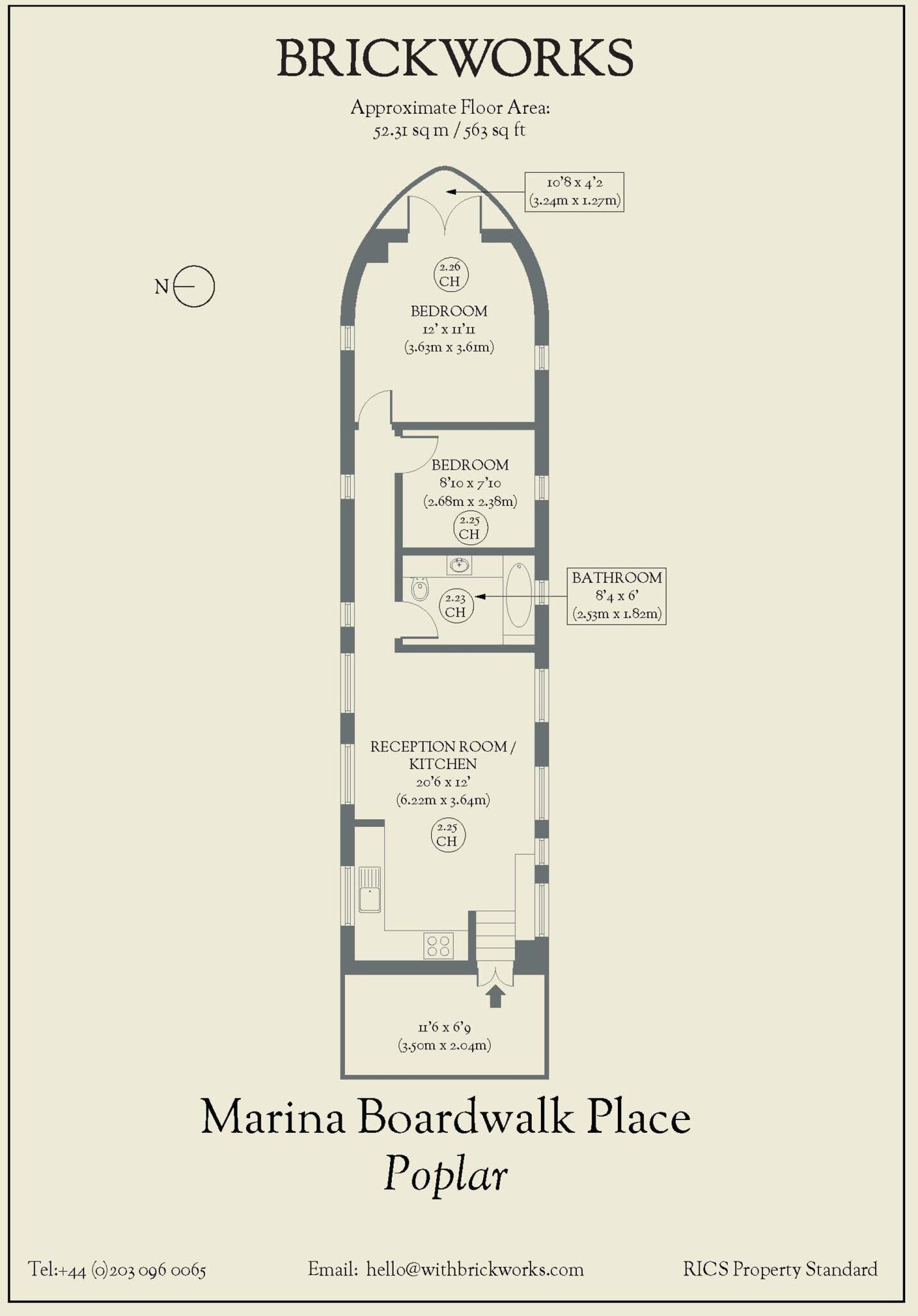 Boardwalk Place, Poplar, E14 floorplan