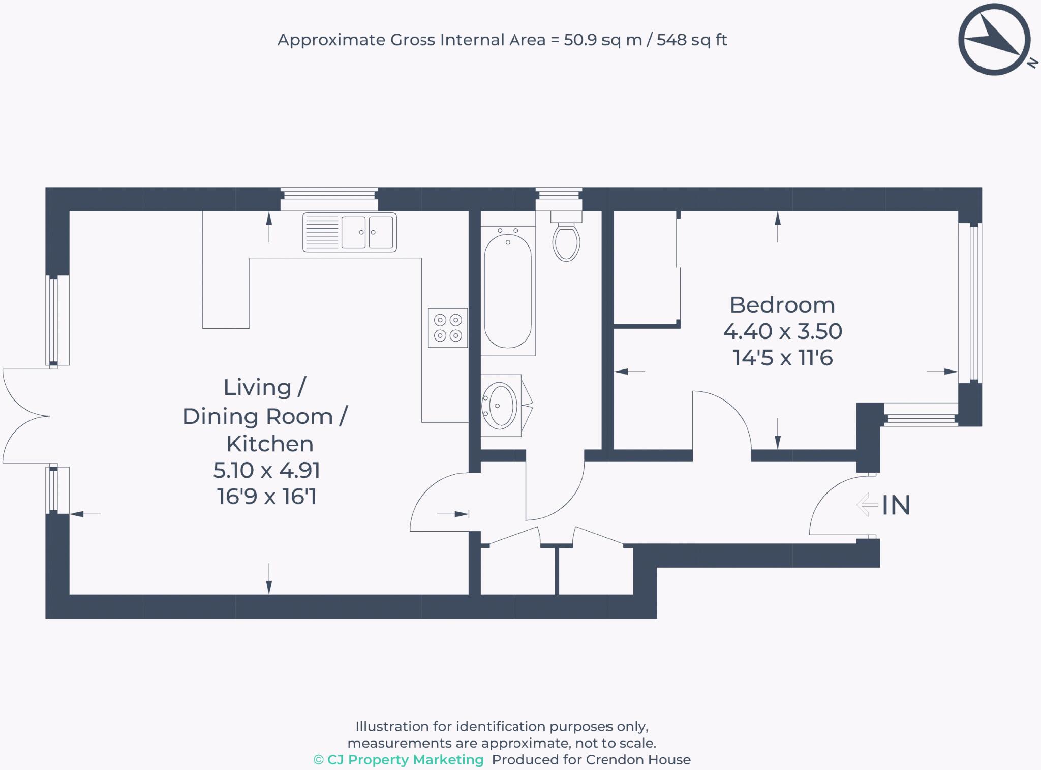 Blackbird Mews, Loudwater floorplan