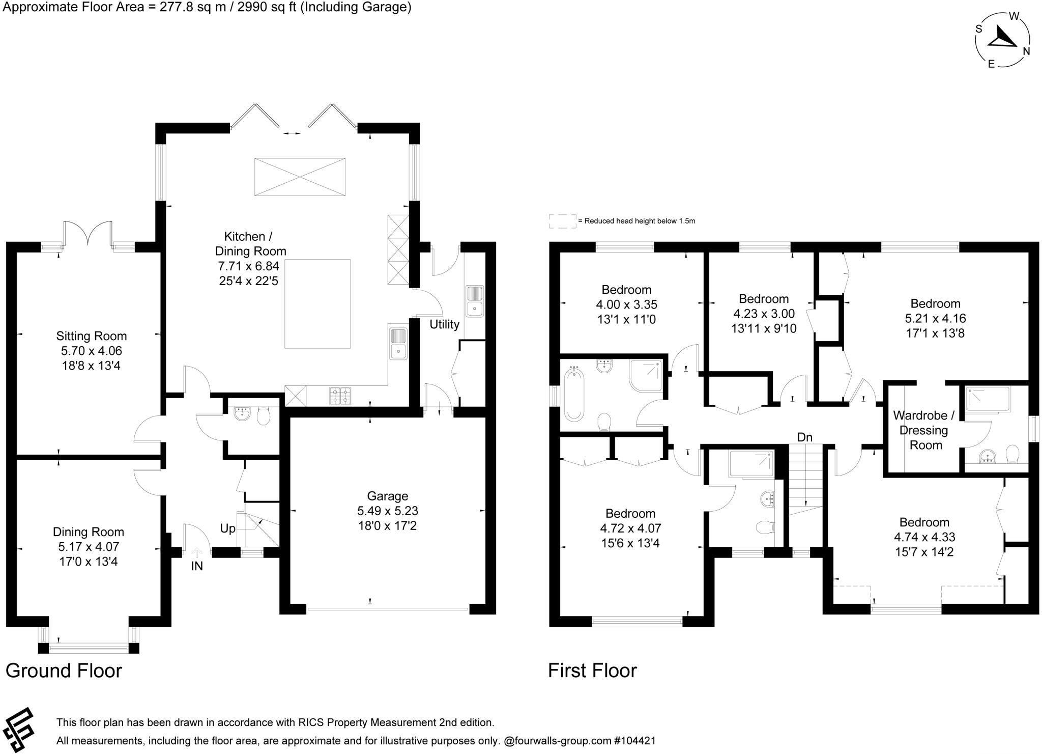 Deerhurst Gardens, Welford On Avon, Warwickshire, CV37 floorplan