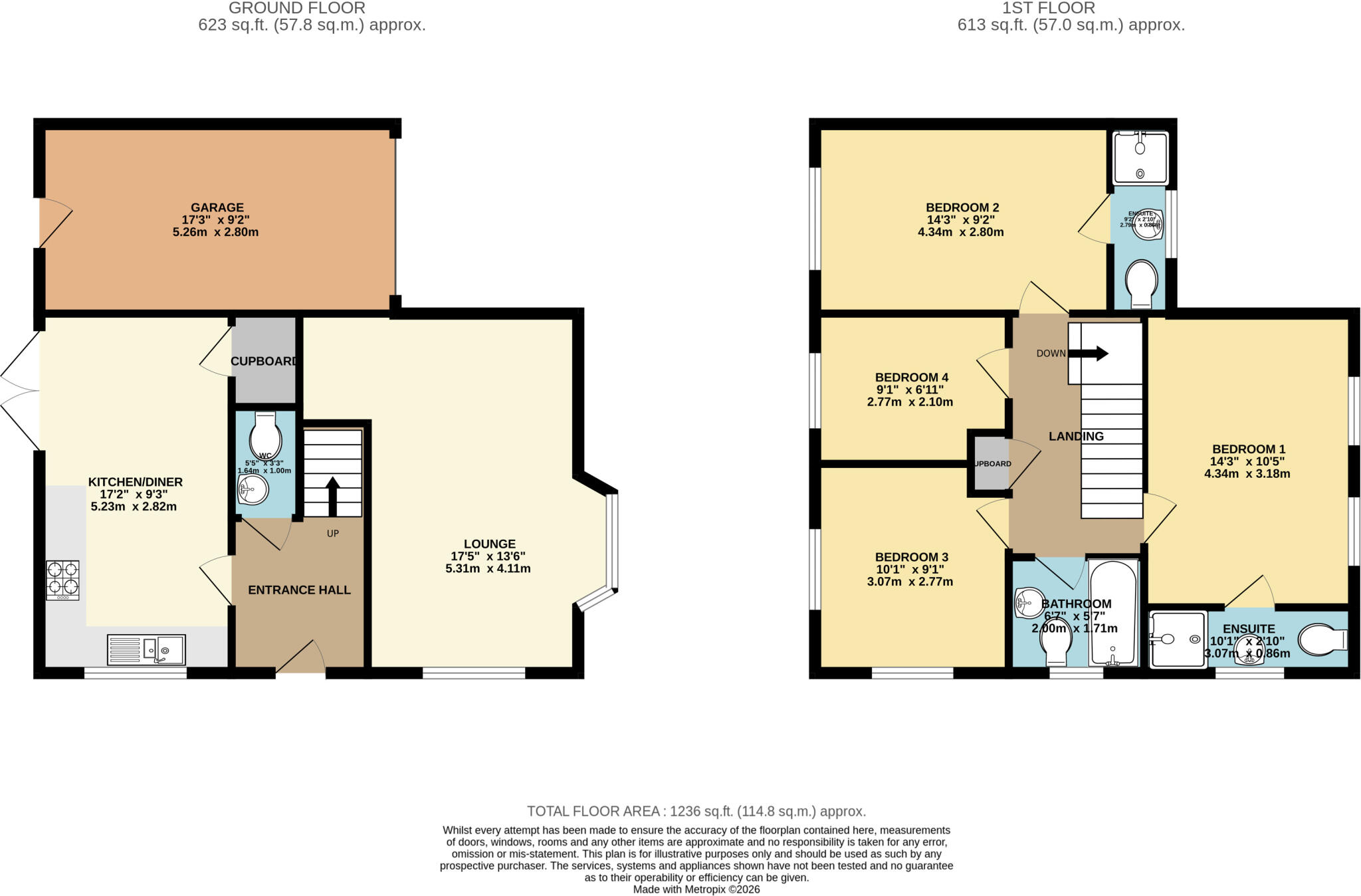 The Glade, Withernsea, HU19 floorplan