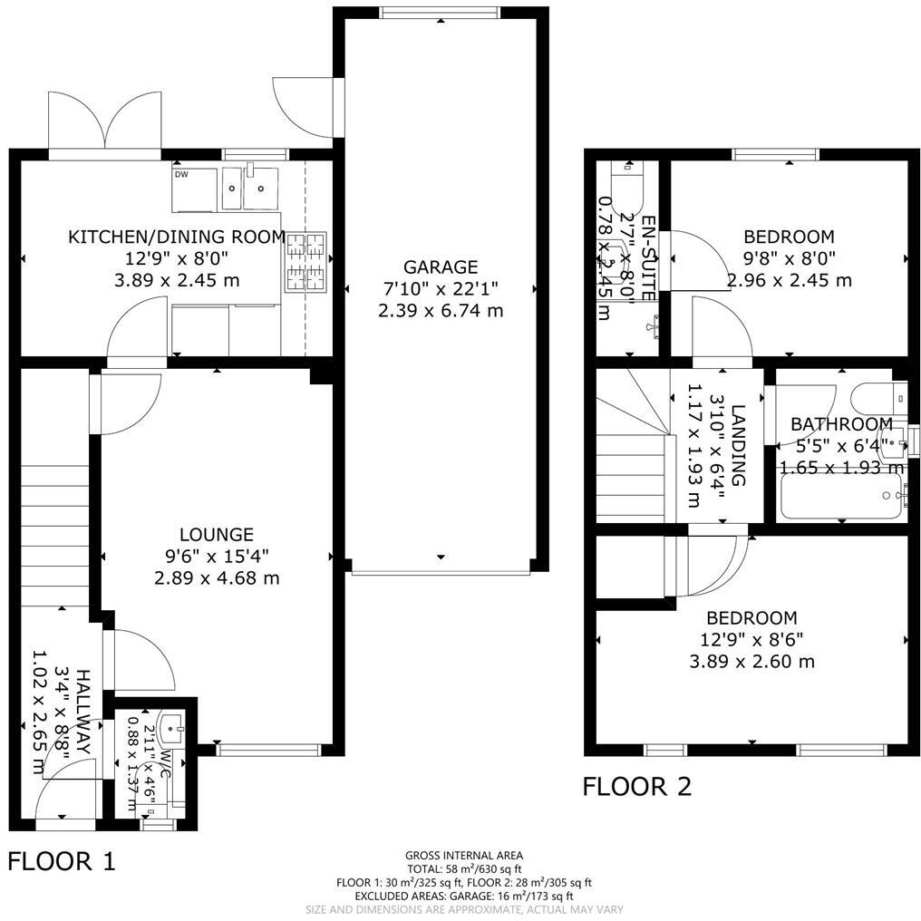 Viburnum Way, Hailsham floorplan