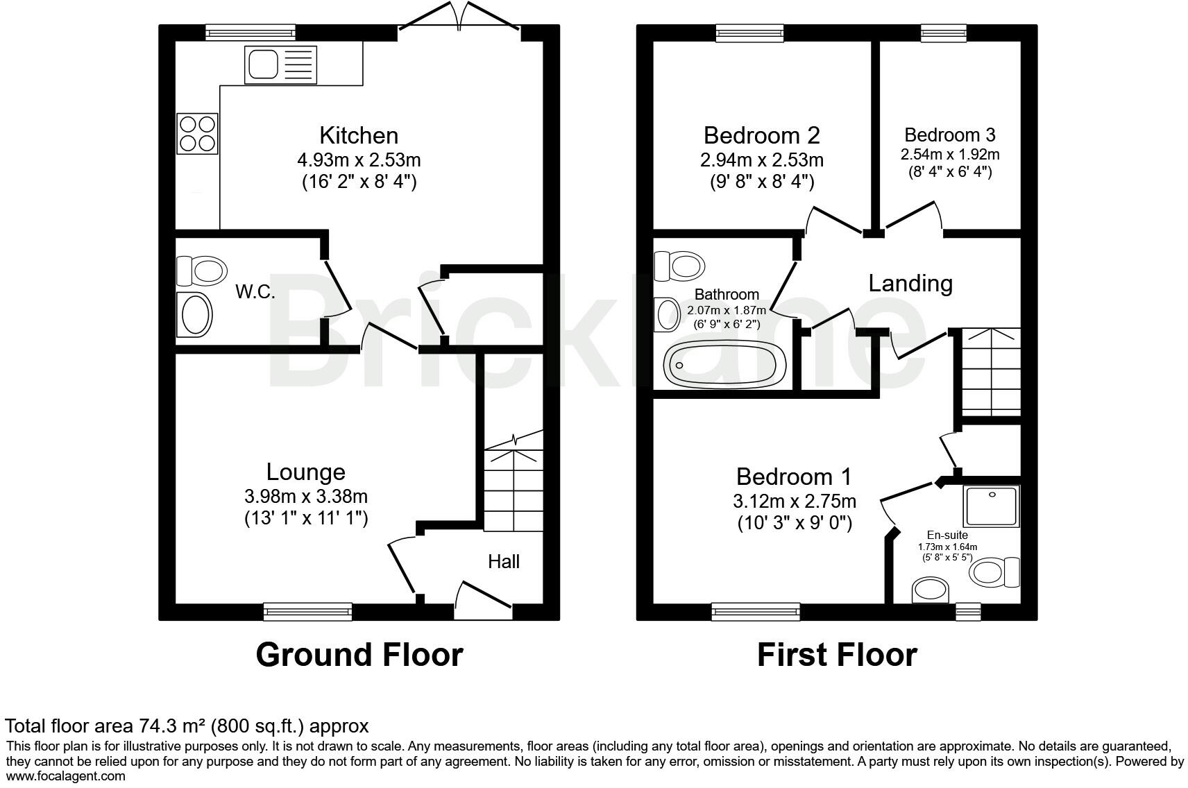 Funnell Drive, Stone Cross, PEVENSEY floorplan