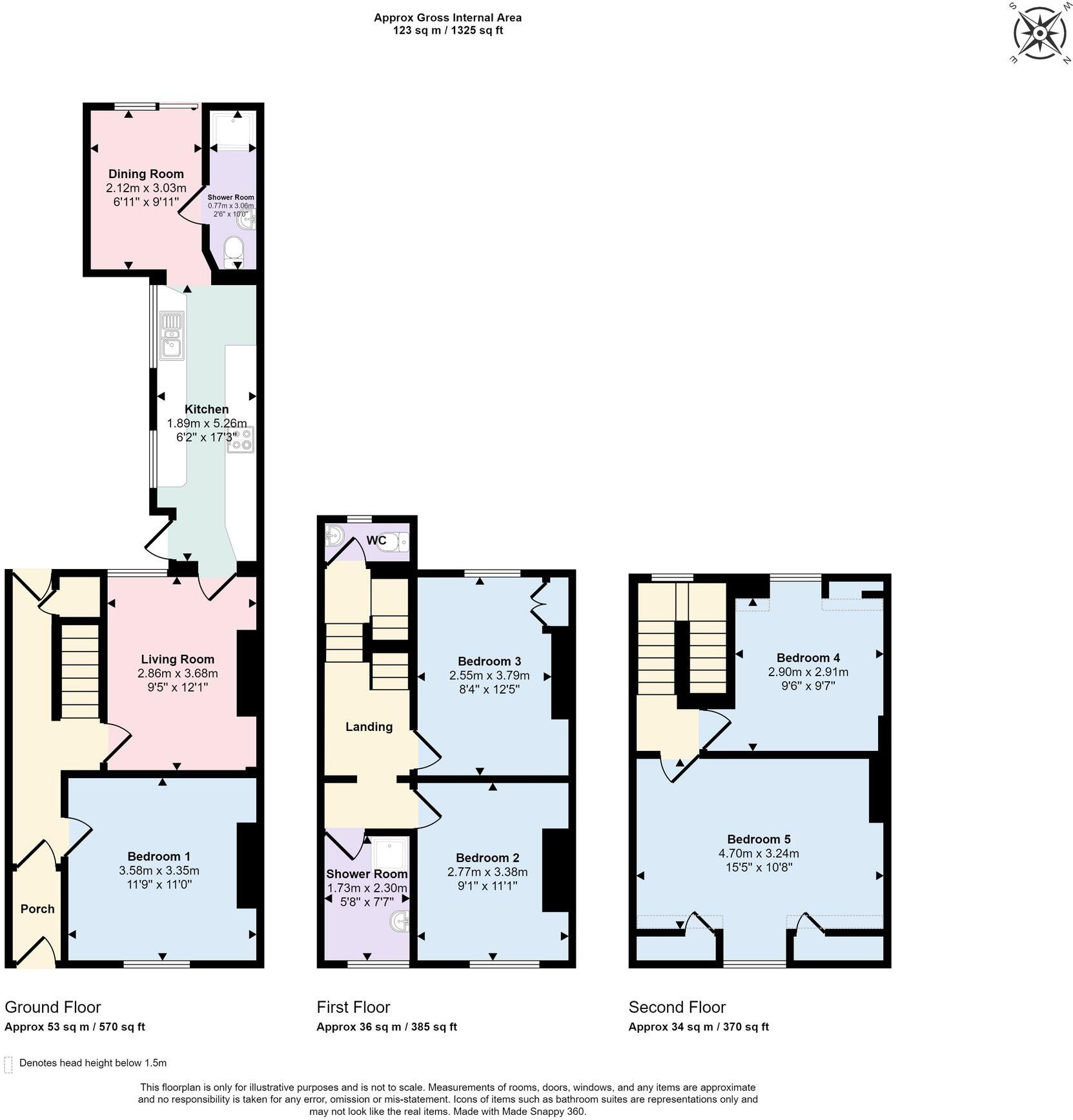 Victoria Street, Exeter, EX4 floorplan