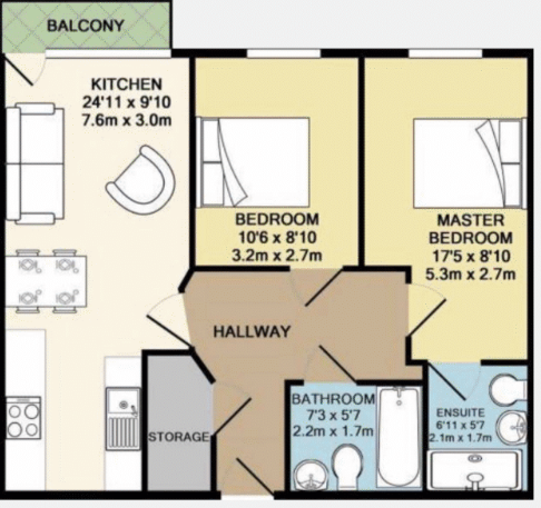 Mackenzie House, Chadwick Street, Leeds, LS10 floorplan